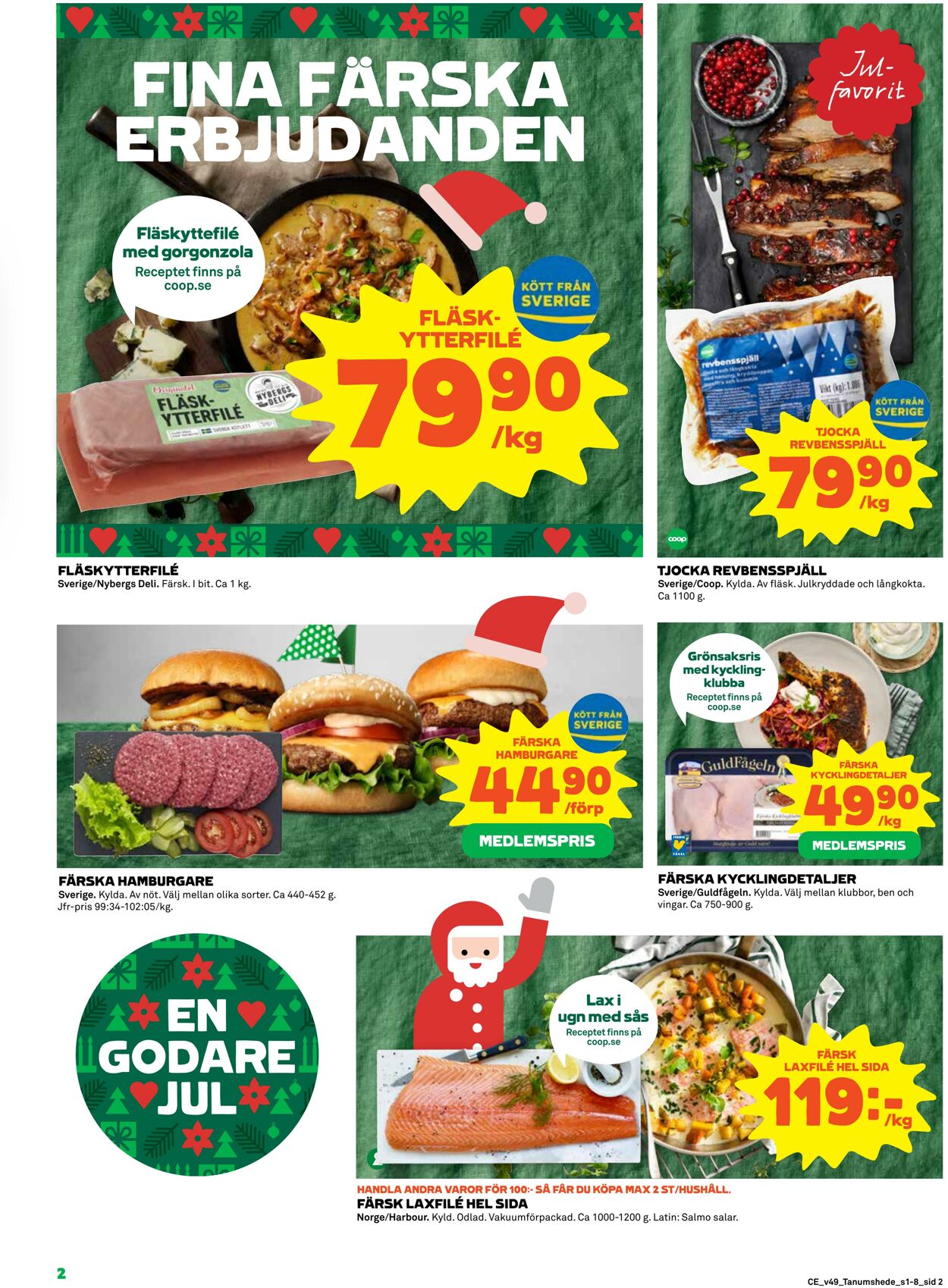 Erbjudanden Coop 05.12.2022 - 11.12.2022