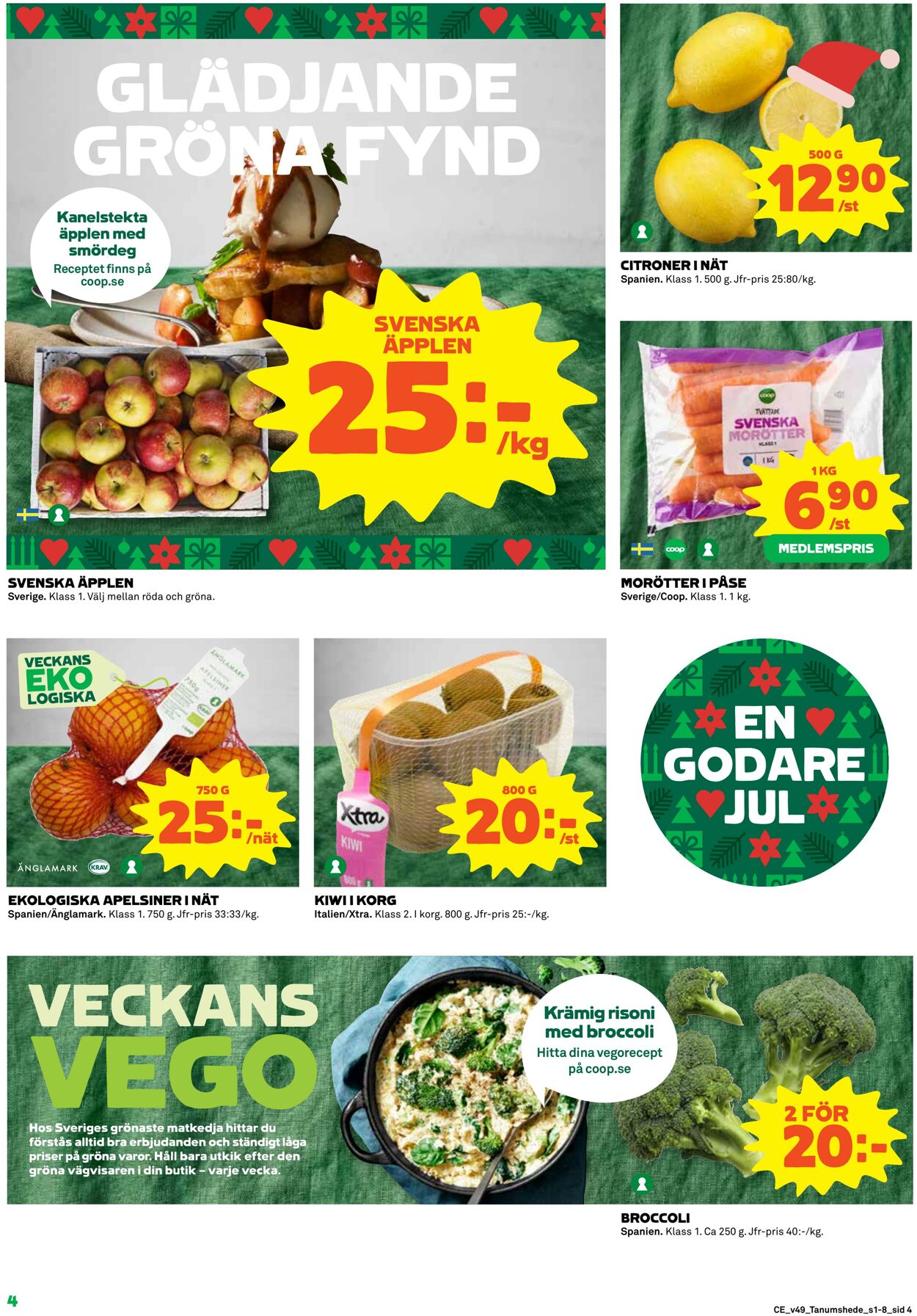 Erbjudanden Coop 05.12.2022 - 11.12.2022