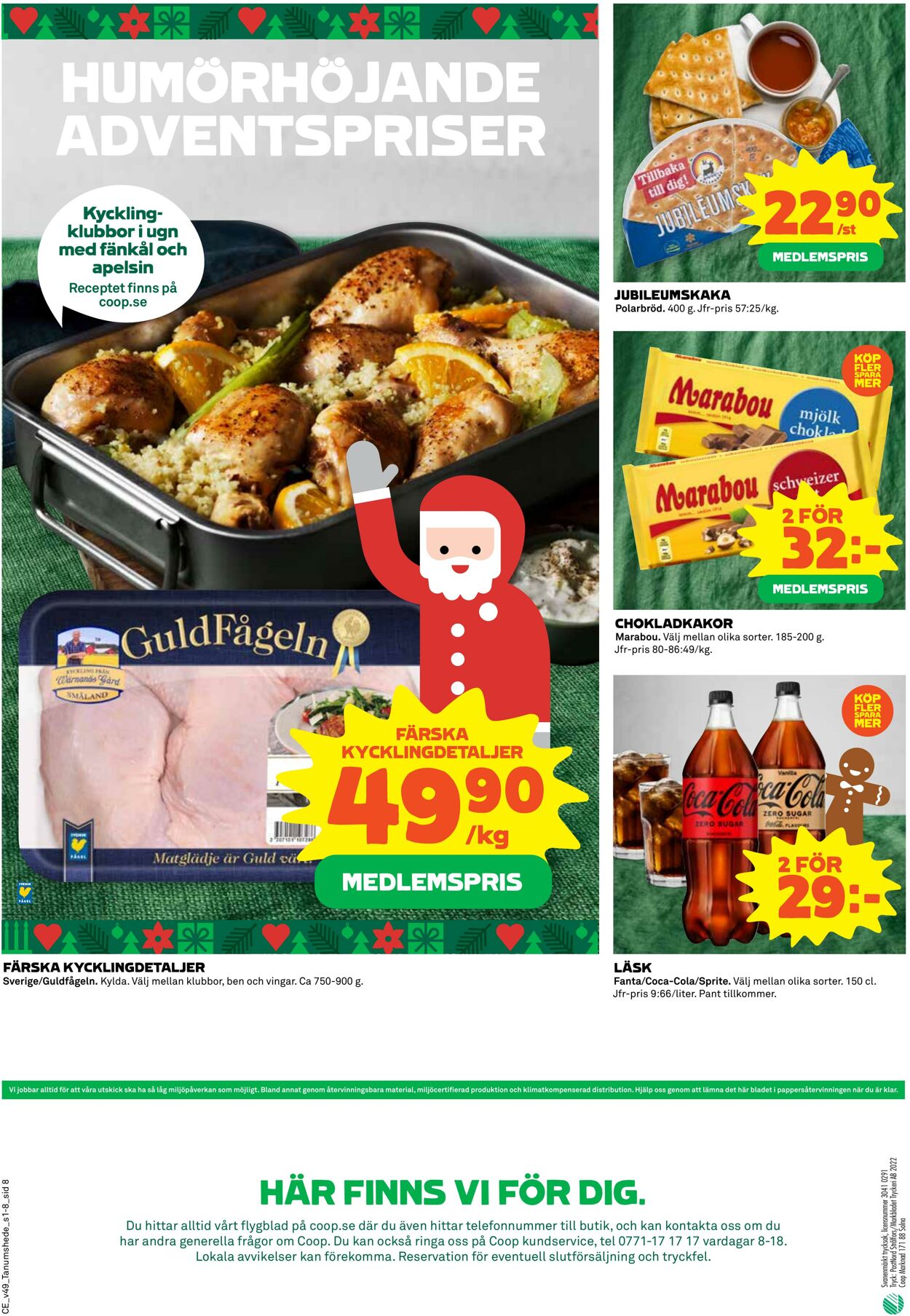 Erbjudanden Coop 05.12.2022 - 11.12.2022