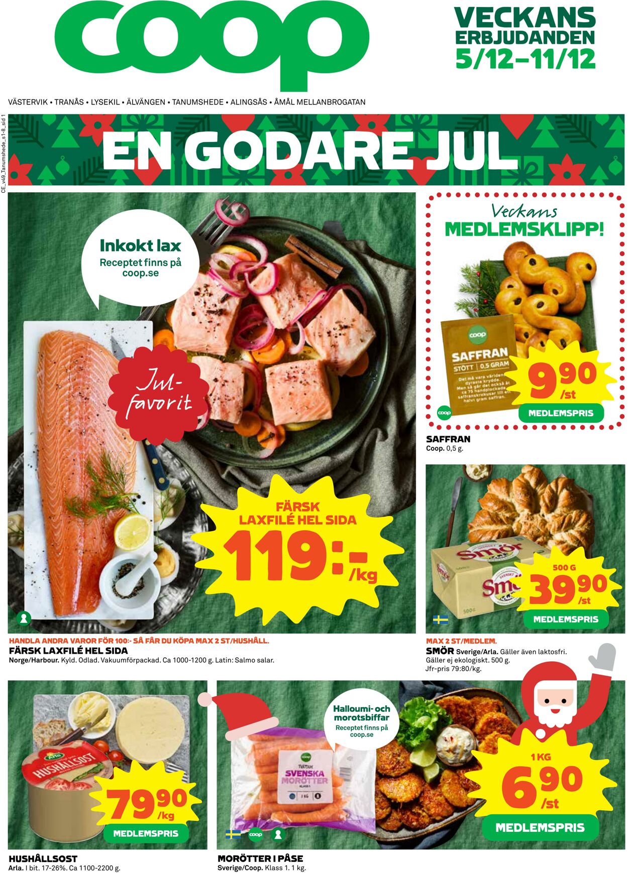 Erbjudanden Coop 05.12.2022 - 11.12.2022