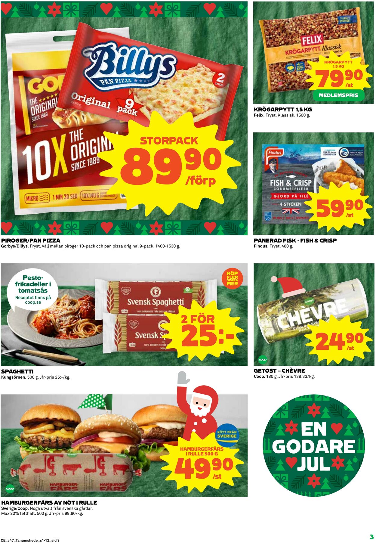 Erbjudanden Coop 21.11.2022 - 27.11.2022