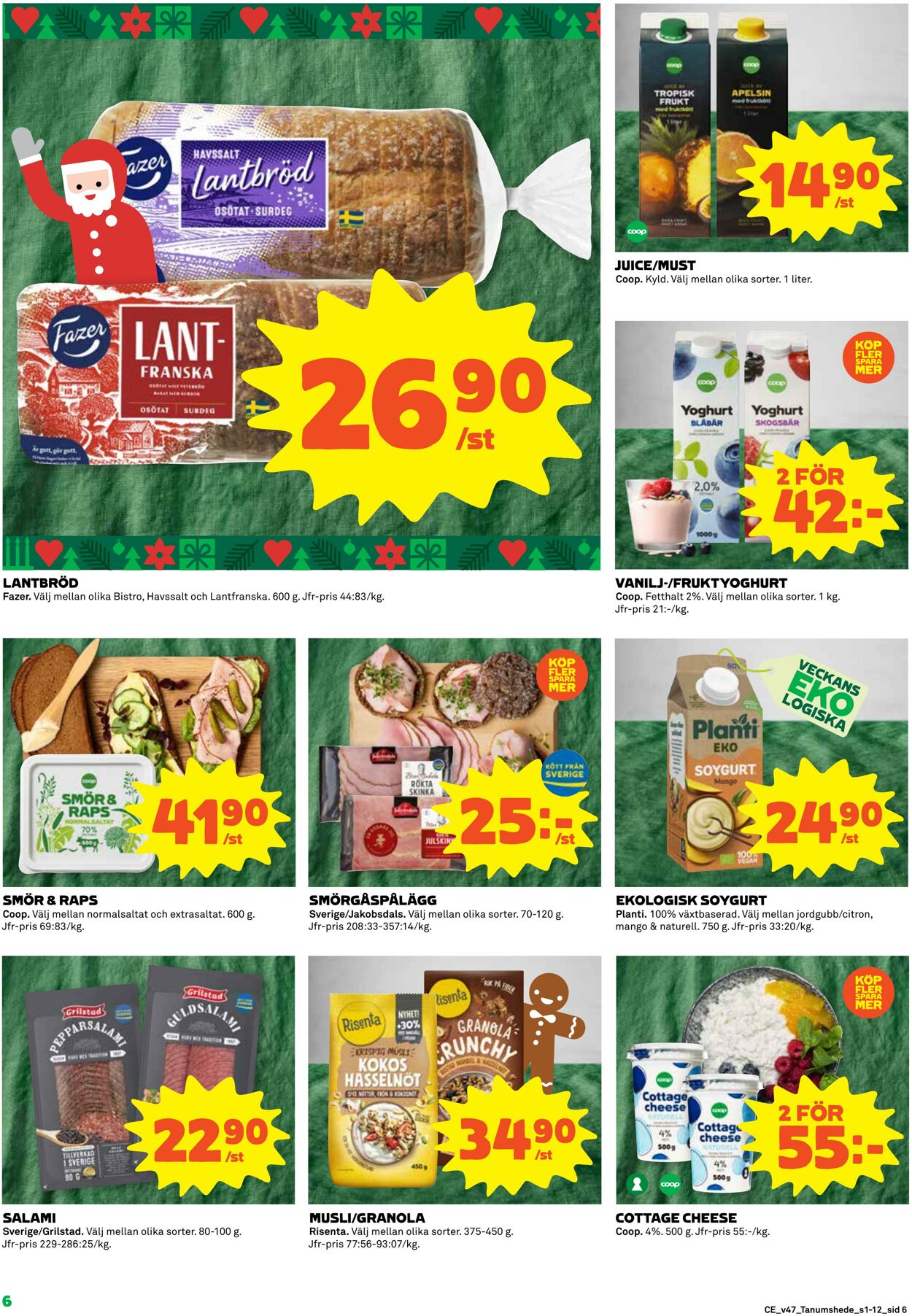 Erbjudanden Coop 21.11.2022 - 27.11.2022