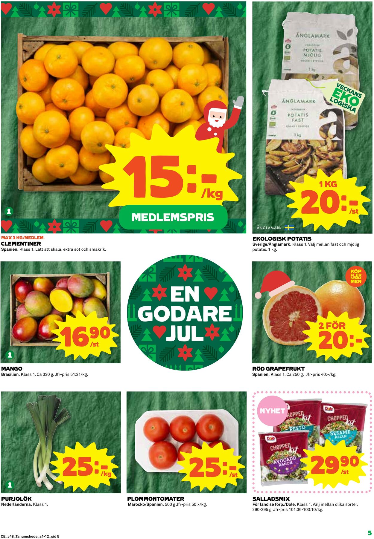 Erbjudanden Coop 28.11.2022 - 04.12.2022