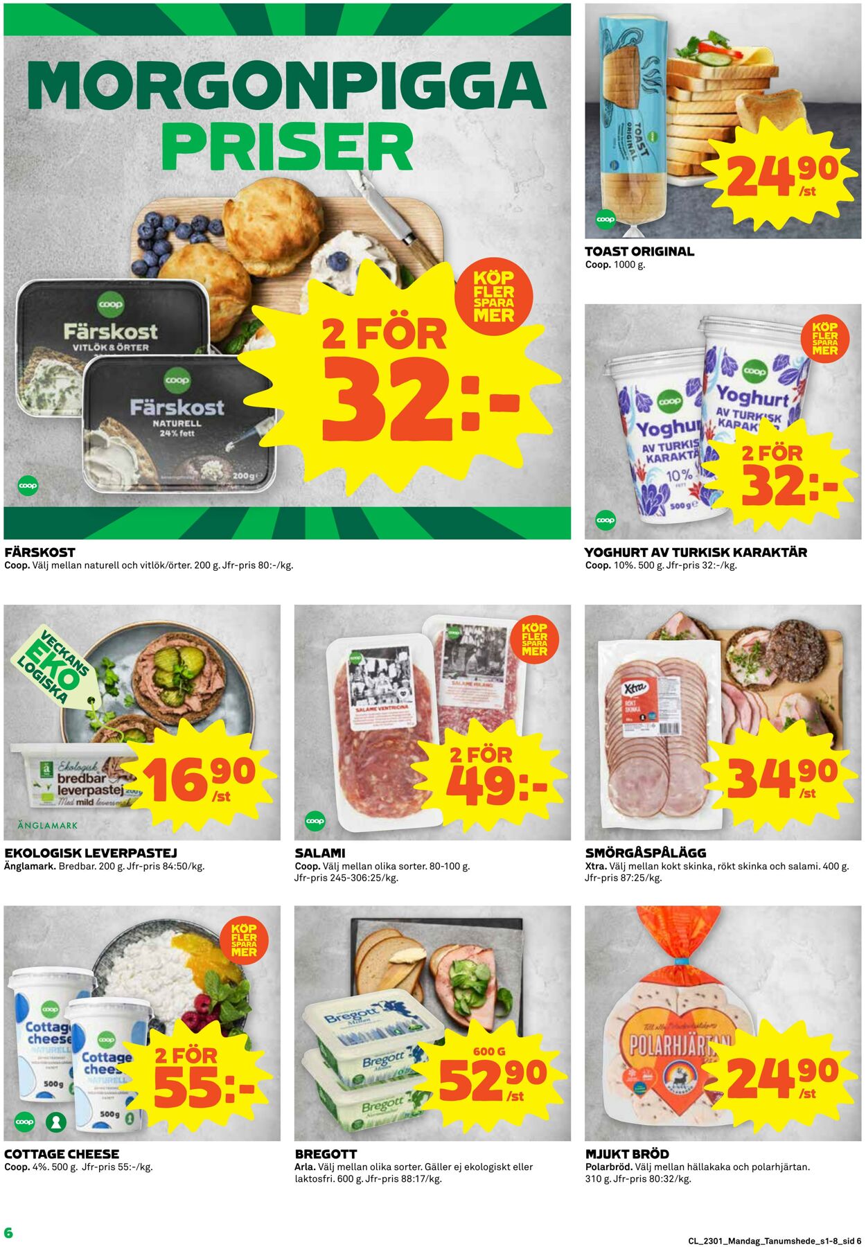 Erbjudanden Coop 02.01.2023 - 08.01.2023