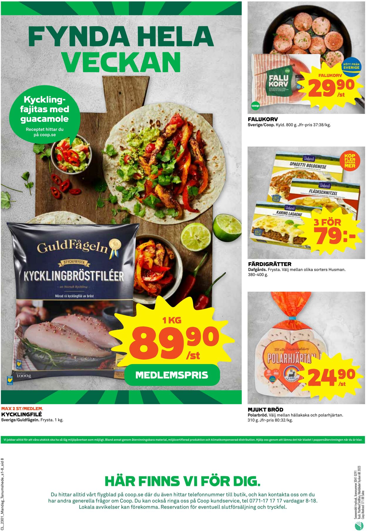 Erbjudanden Coop 02.01.2023 - 08.01.2023