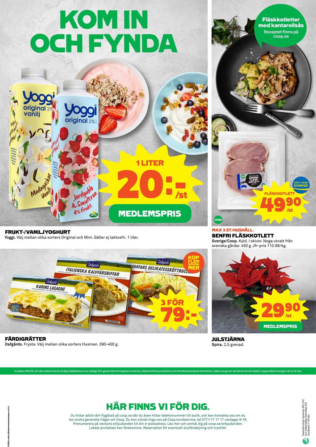 Erbjudanden Coop 14.11.2022 - 20.11.2022