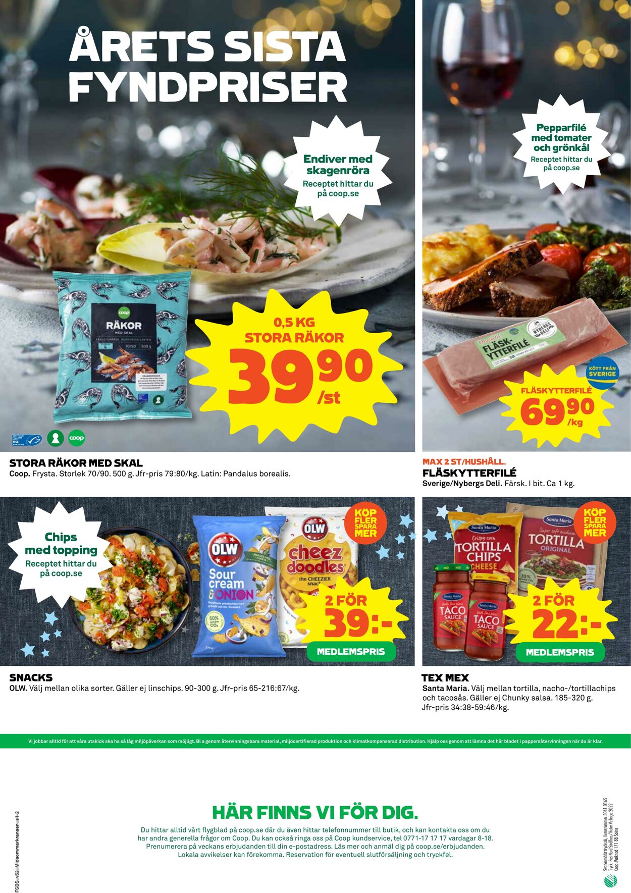 Erbjudanden Coop 26.12.2022 - 01.01.2023