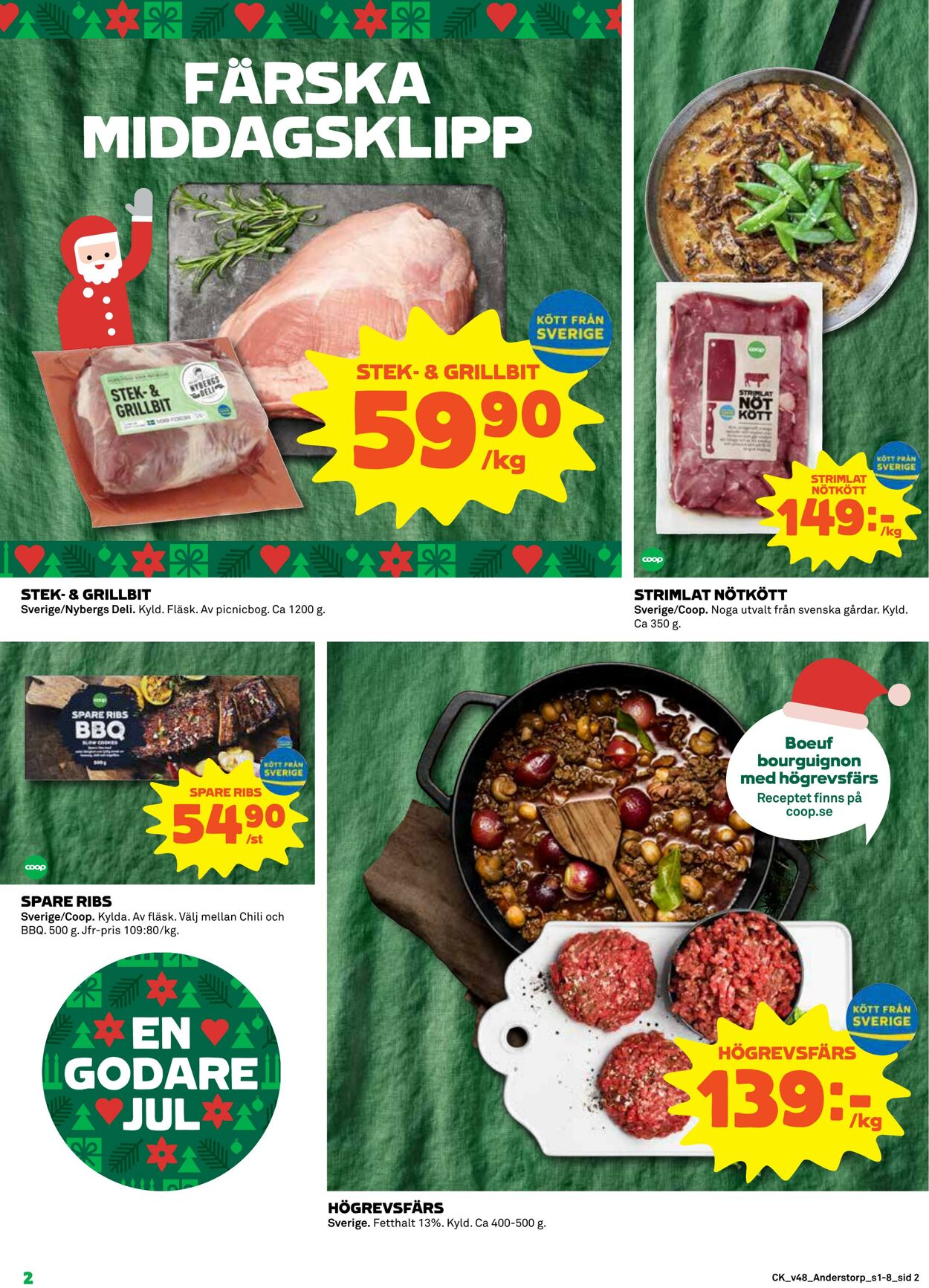 Erbjudanden Coop 28.11.2022 - 04.12.2022