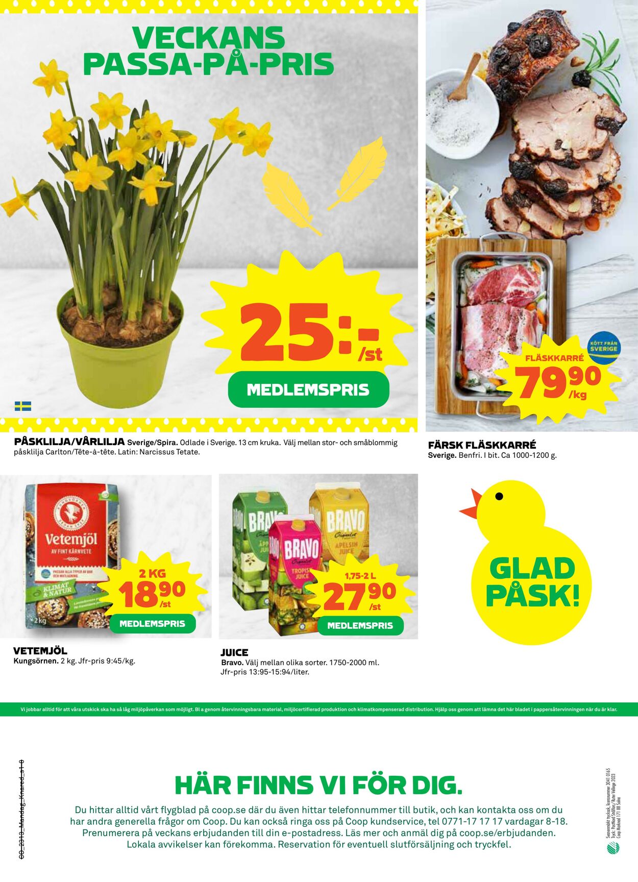 Erbjudanden Coop 27.03.2023 - 02.04.2023