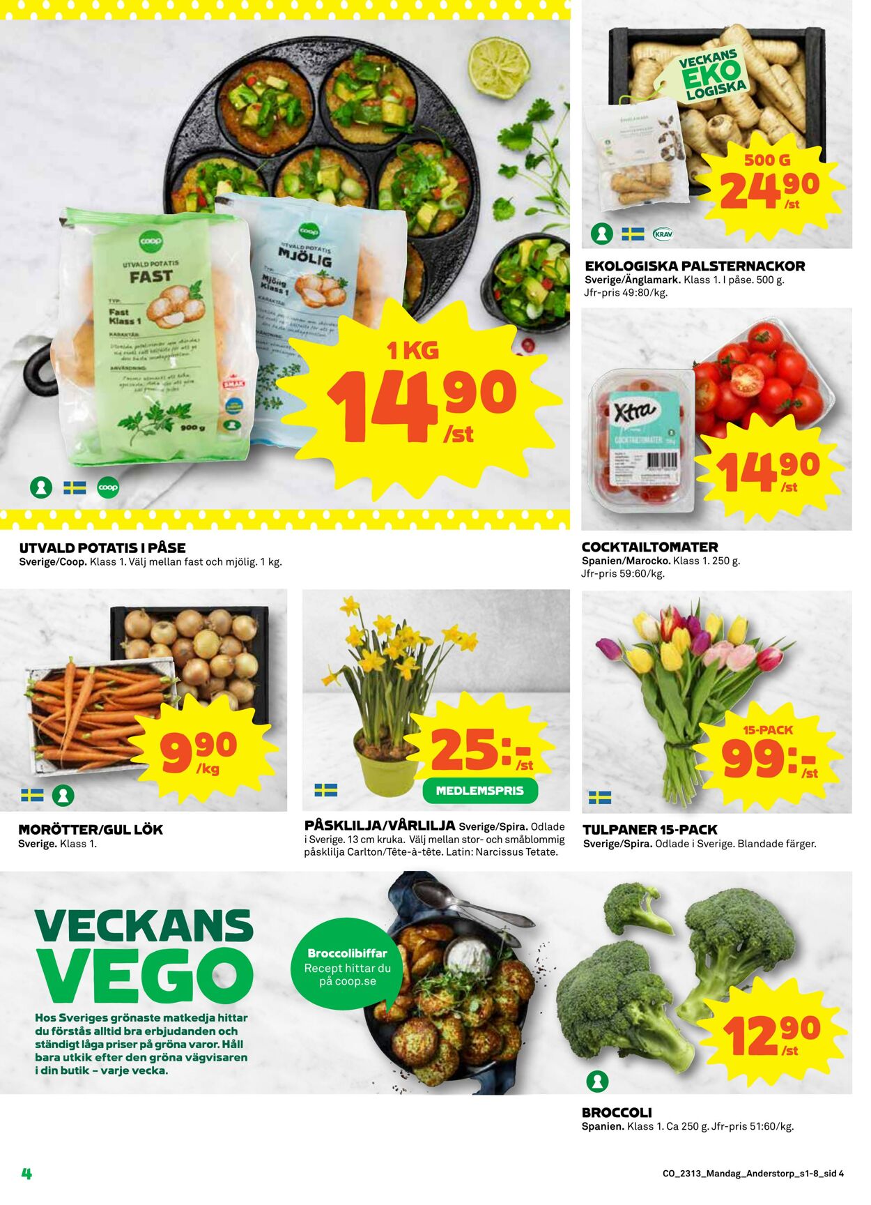 Erbjudanden Coop 27.03.2023 - 02.04.2023