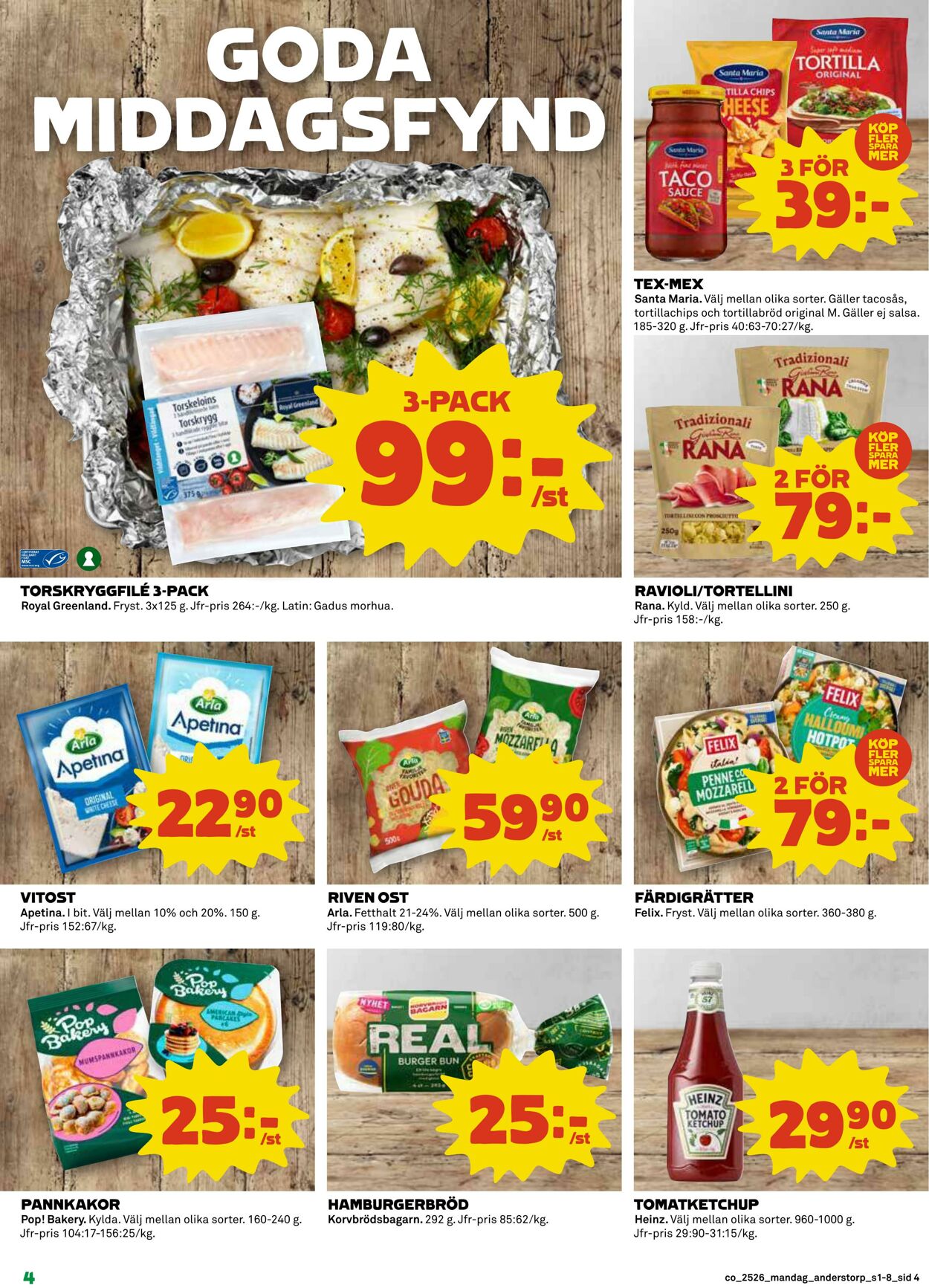 Erbjudanden Coop 23.06.2025 - 29.06.2025
