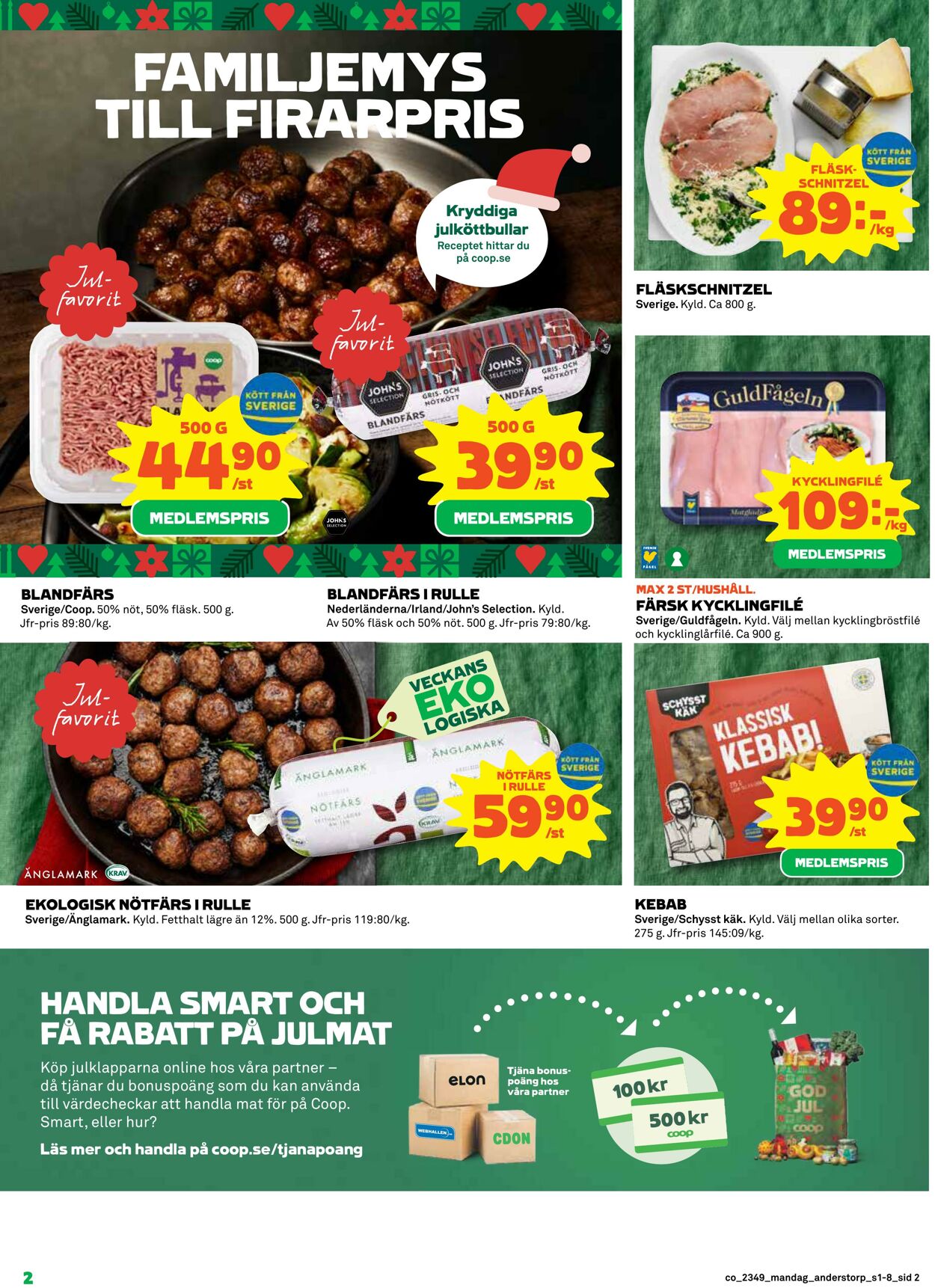 Erbjudanden Coop 04.12.2023 - 10.12.2023