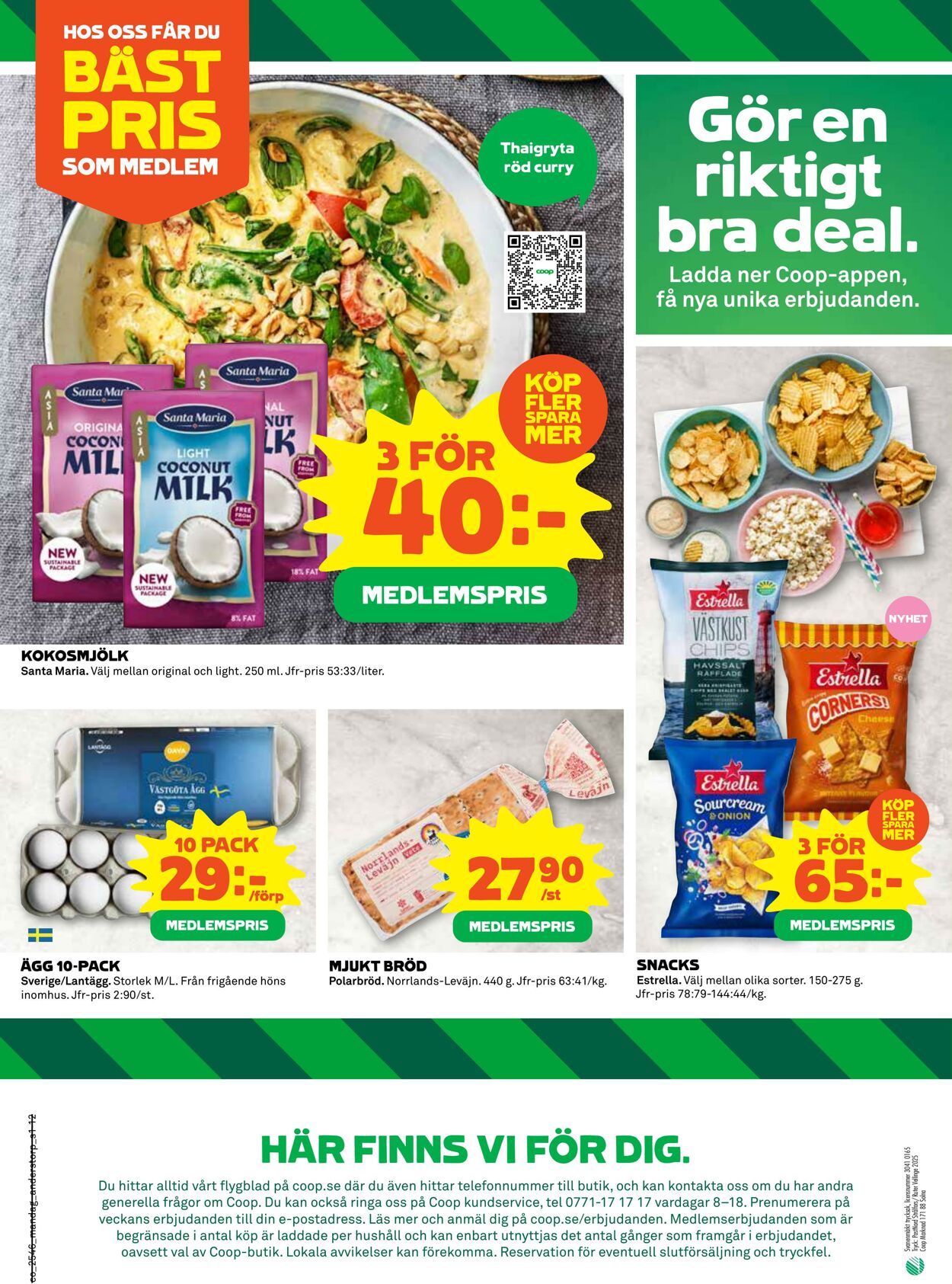 Erbjudanden Coop 10.11.2025 - 16.11.2025
