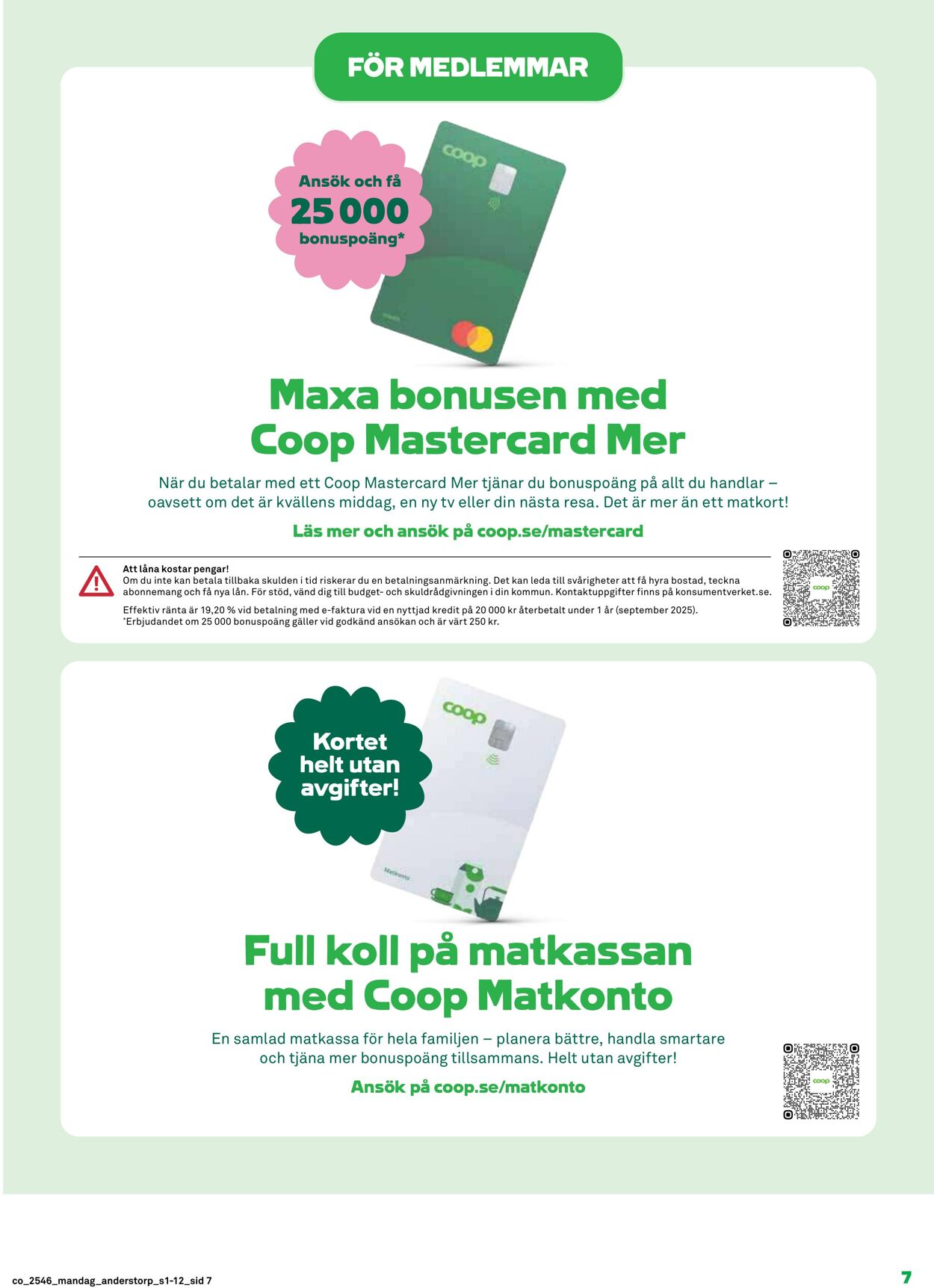Erbjudanden Coop 10.11.2025 - 16.11.2025