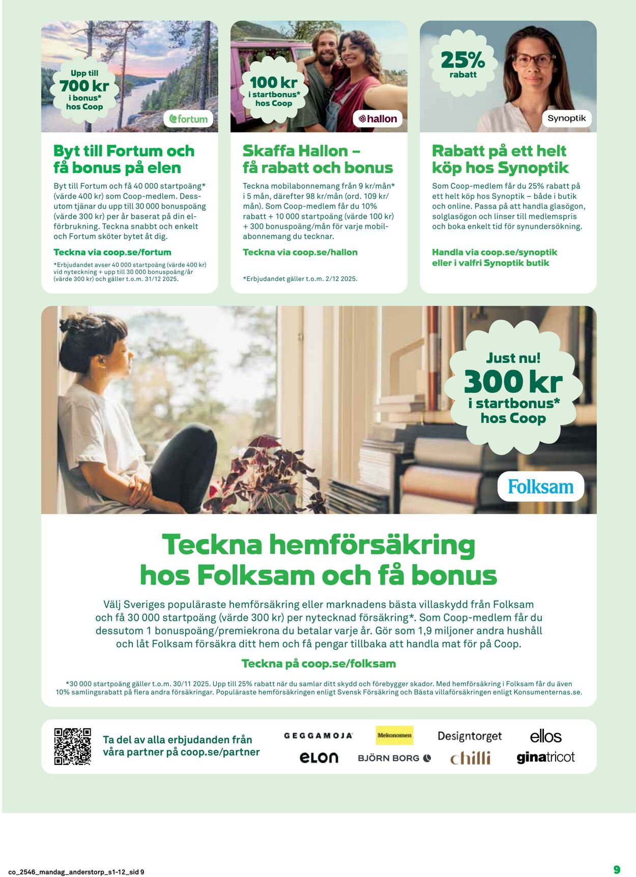 Erbjudanden Coop 10.11.2025 - 16.11.2025