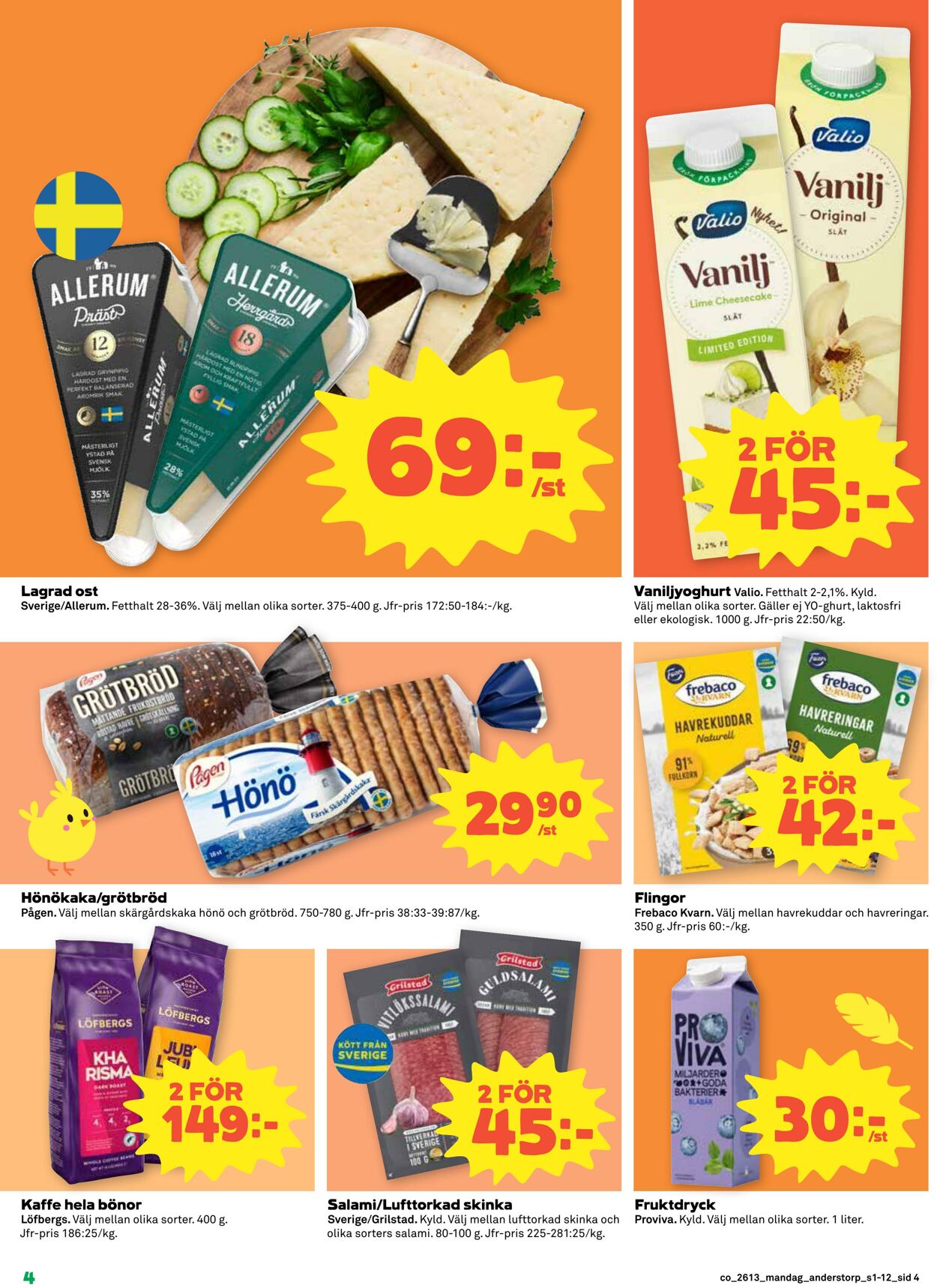 Erbjudanden Coop 23.03.2026 - 29.03.2026