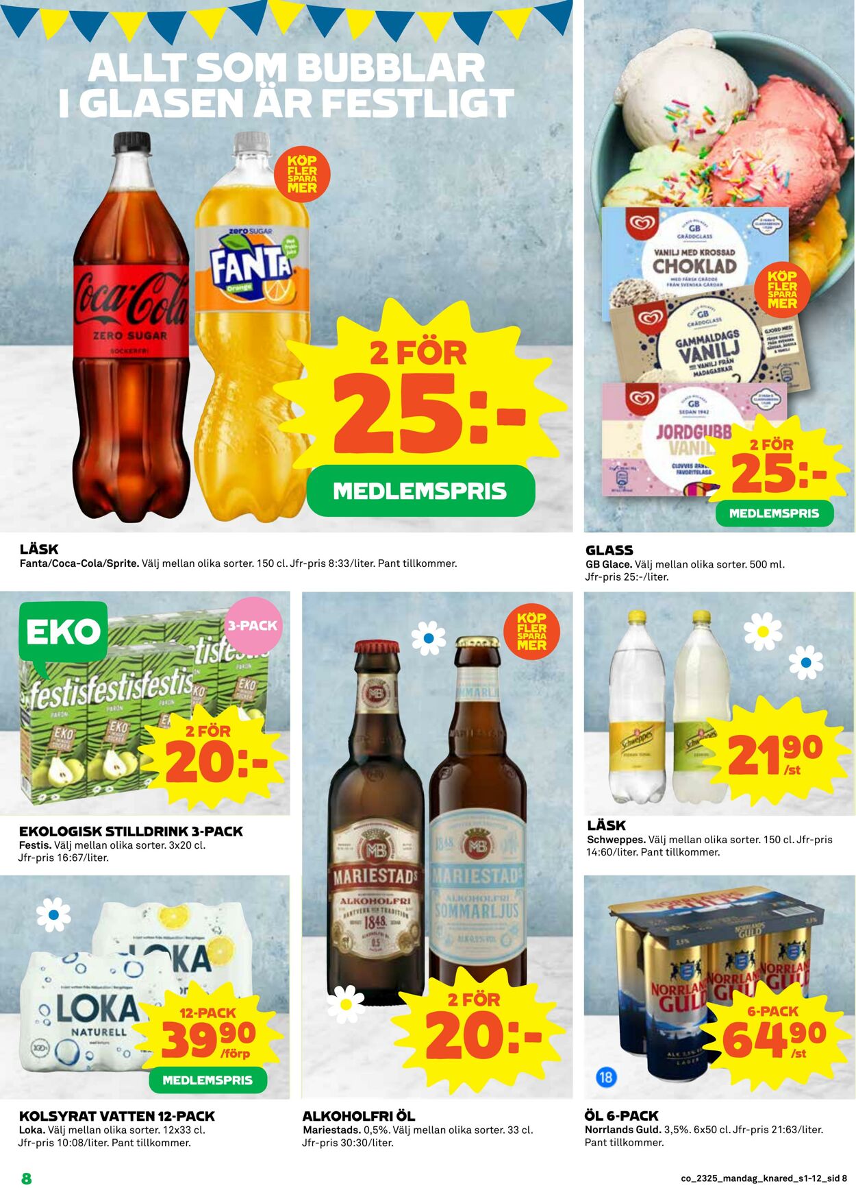 Erbjudanden Coop 19.06.2023 - 25.06.2023