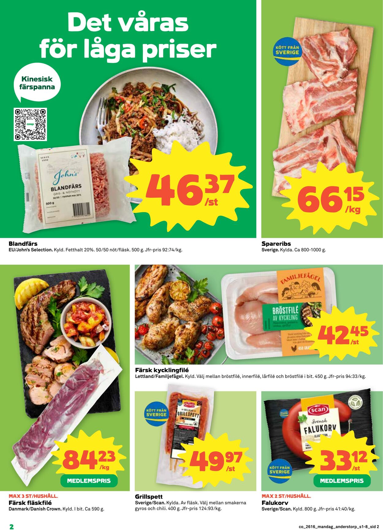 Erbjudanden Coop 13.04.2026 - 19.04.2026