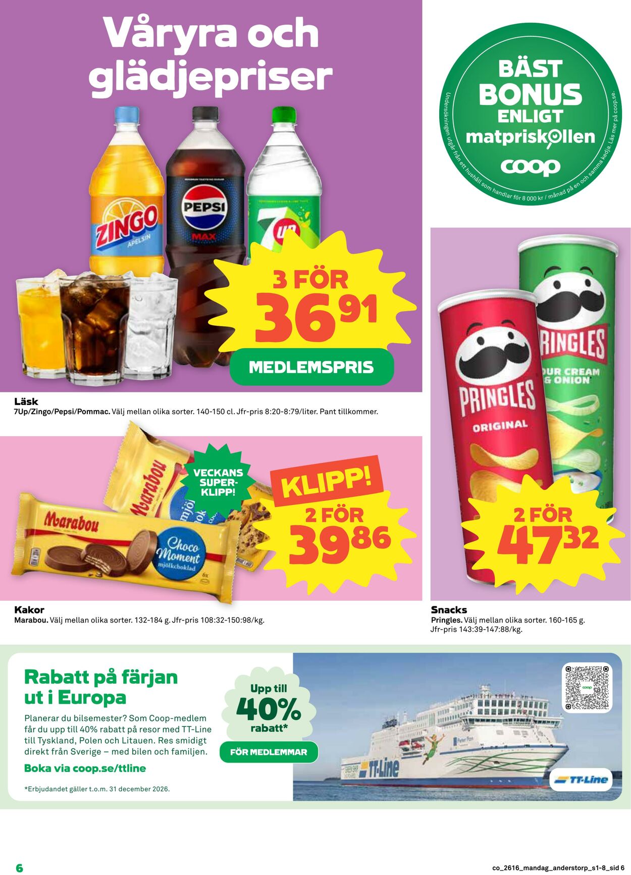 Erbjudanden Coop 13.04.2026 - 19.04.2026