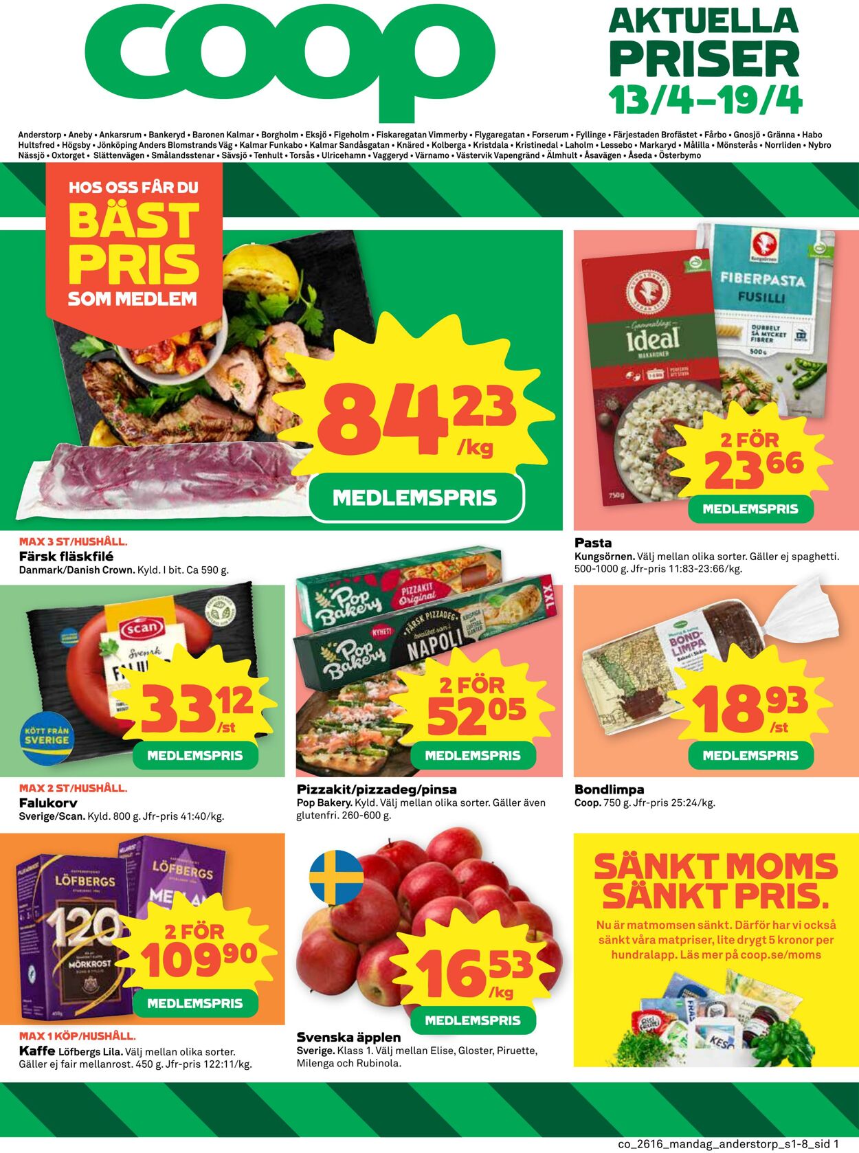 Coop Kampanj Erbjudanden