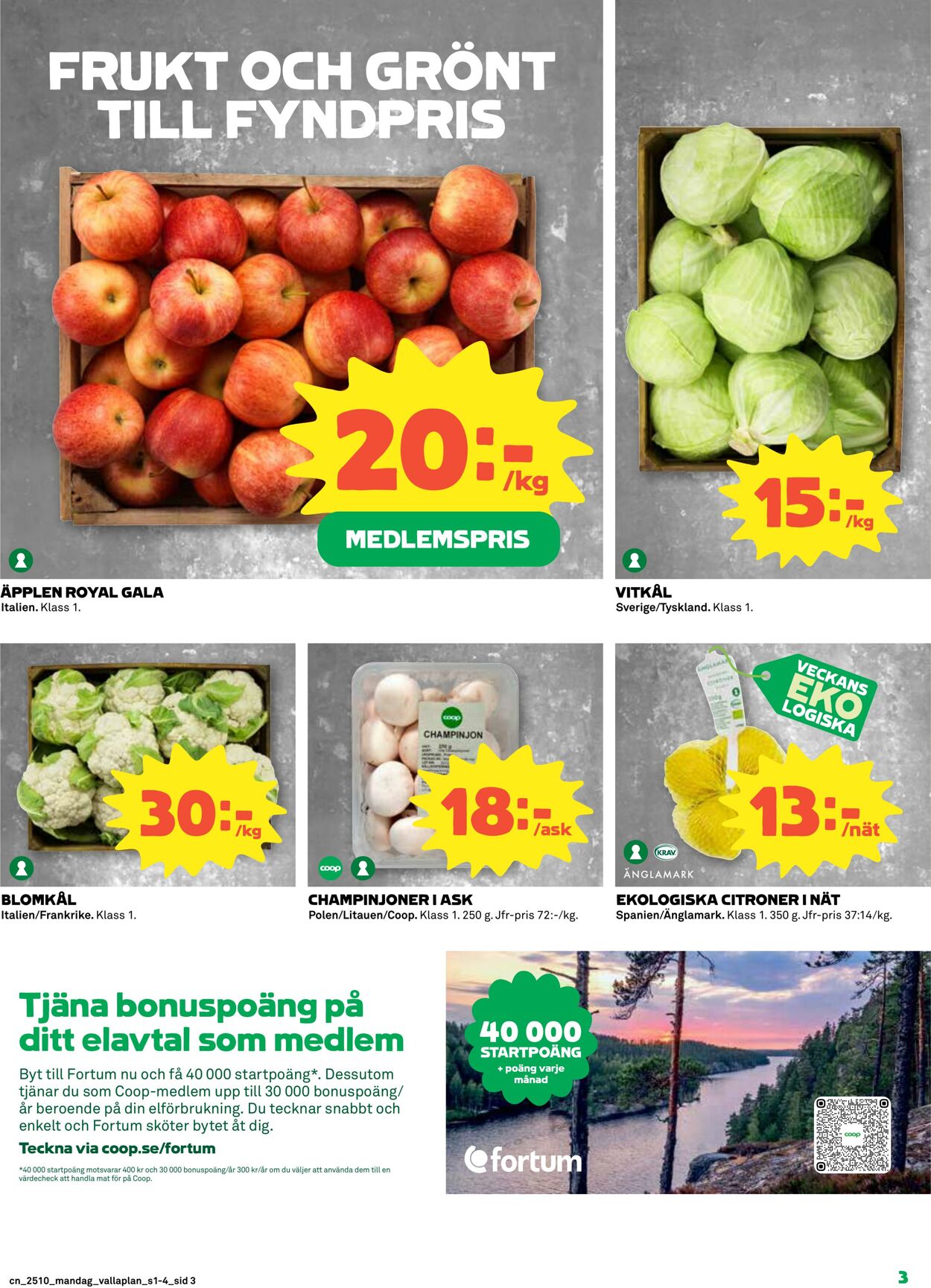 Erbjudanden Coop 03.03.2025 - 09.03.2025