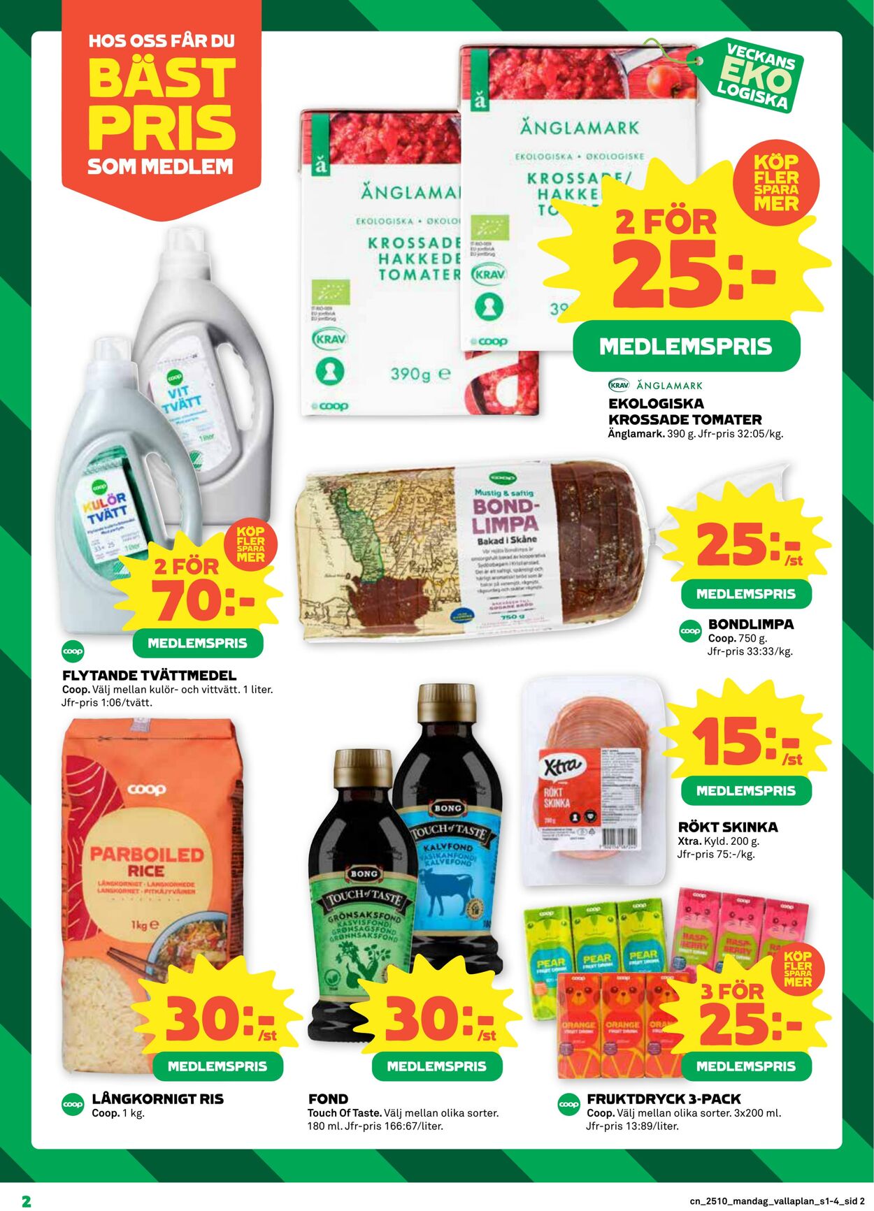 Erbjudanden Coop 03.03.2025 - 09.03.2025