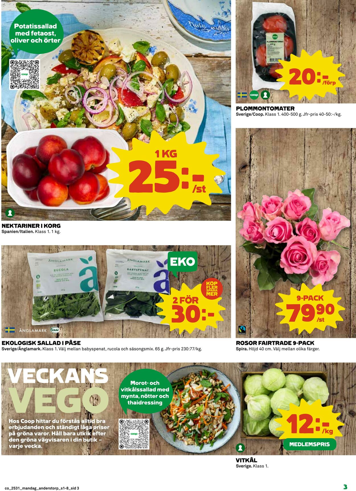 Erbjudanden Coop 28.07.2025 - 03.08.2025
