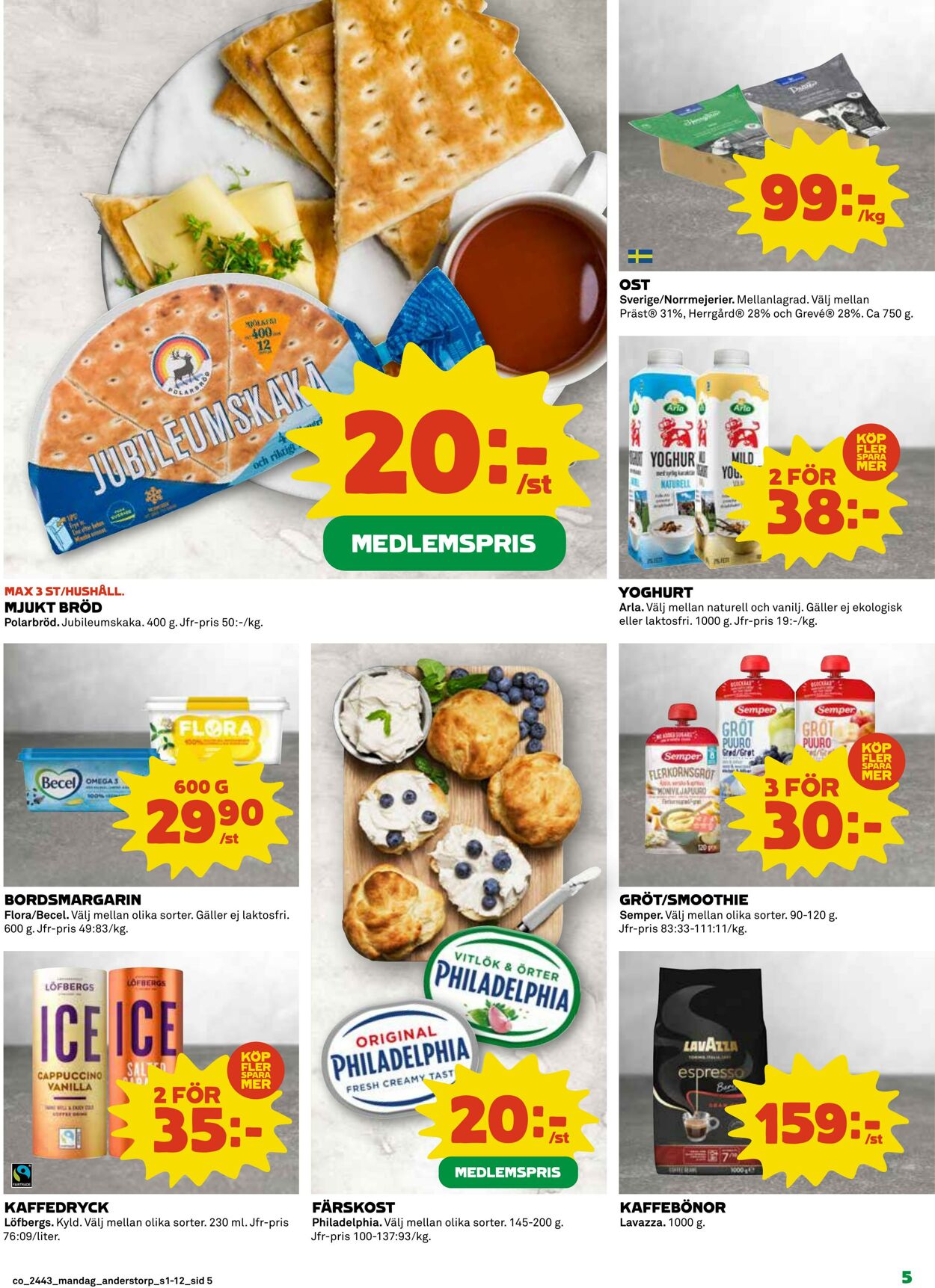 Erbjudanden Coop 21.10.2024 - 27.10.2024