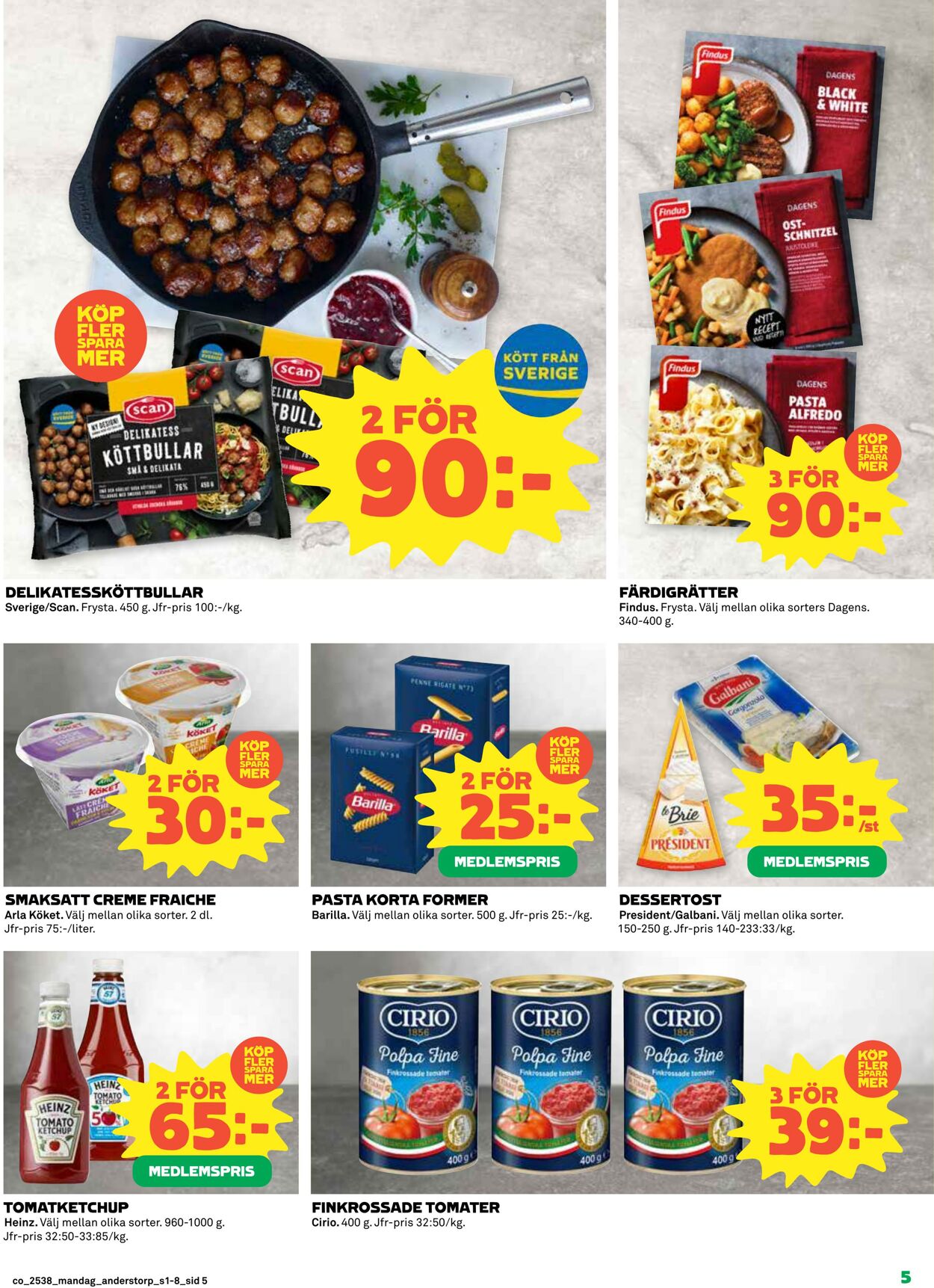Erbjudanden Coop 15.09.2025 - 21.09.2025