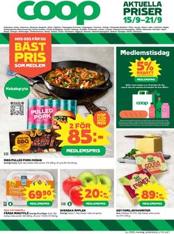 Erbjudanden Coop 15.09.2025 - 21.09.2025