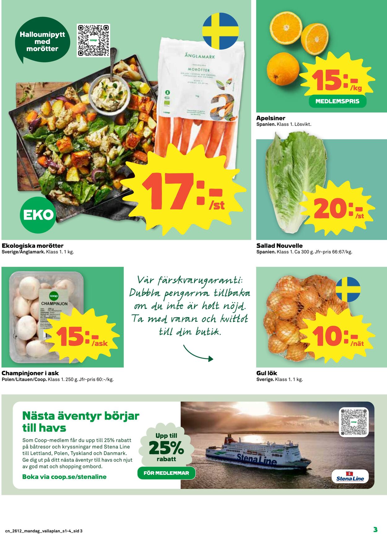 Erbjudanden Coop 16.03.2026 - 22.03.2026
