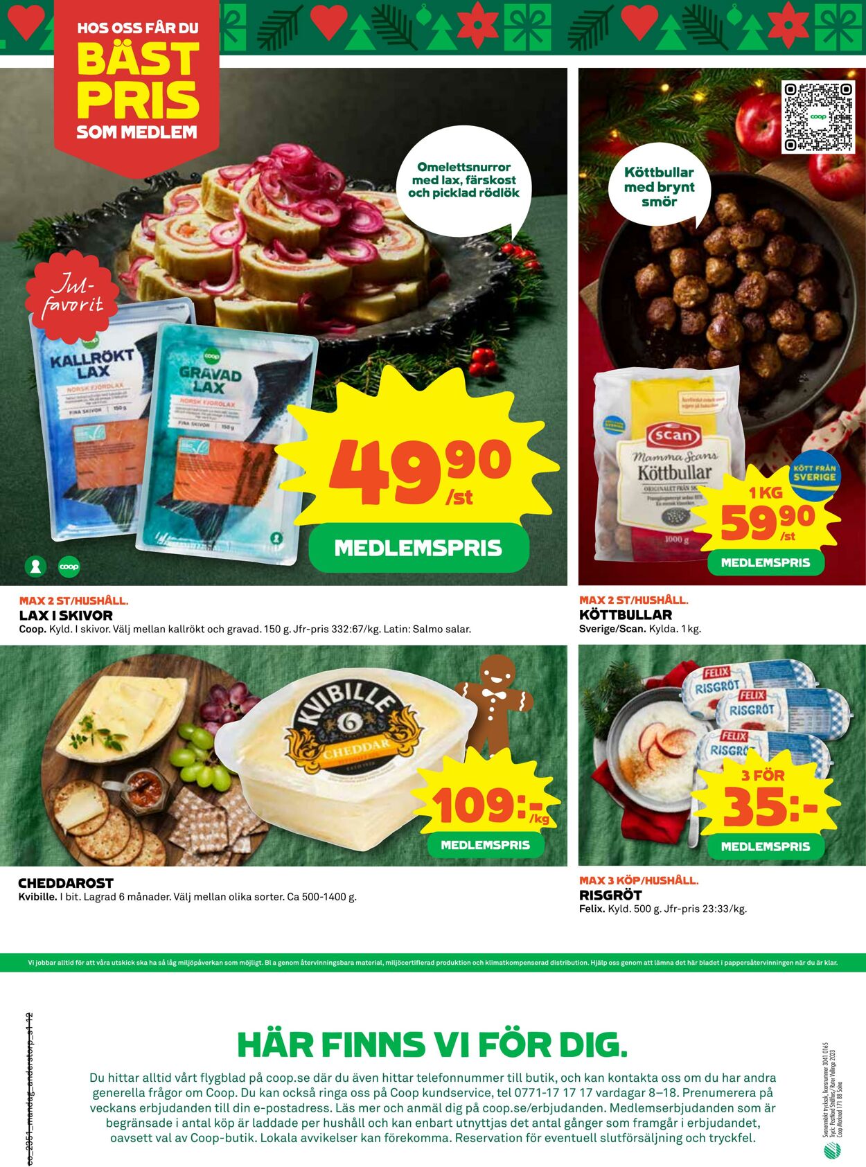 Erbjudanden Coop 18.12.2023 - 24.12.2023