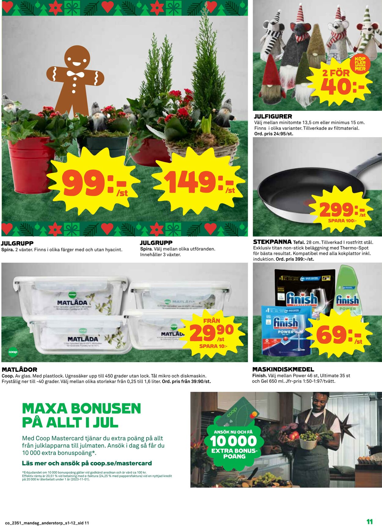 Erbjudanden Coop 18.12.2023 - 24.12.2023