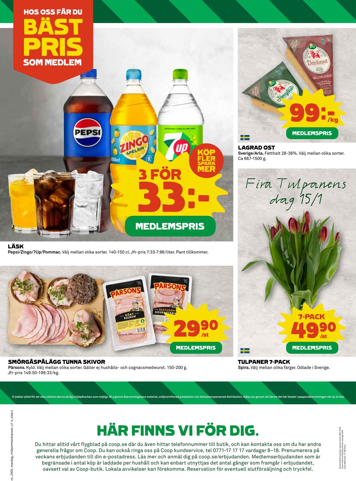 Erbjudanden Coop 13.01.2025 - 19.01.2025