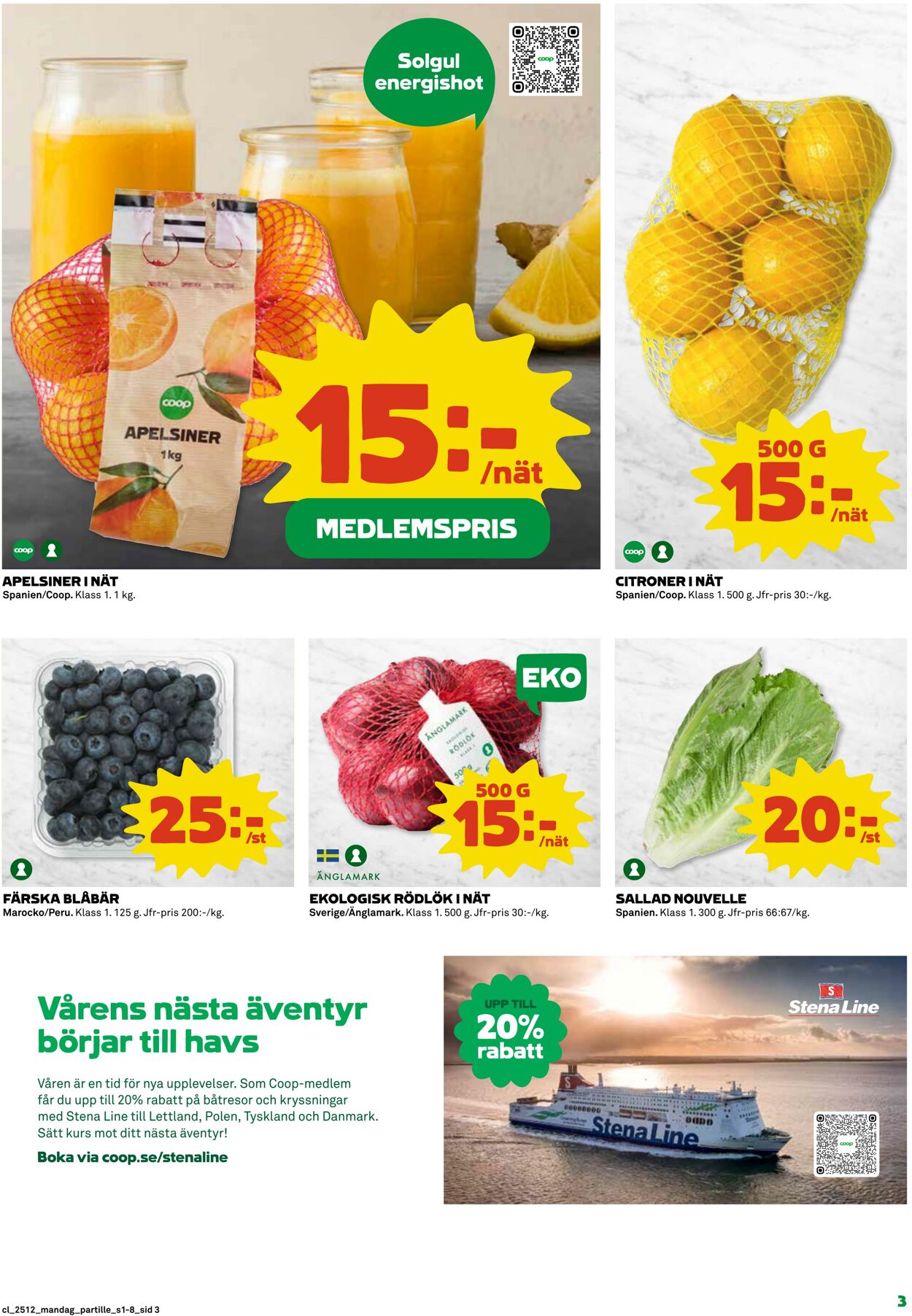 Erbjudanden Coop 17.03.2025 - 23.03.2025