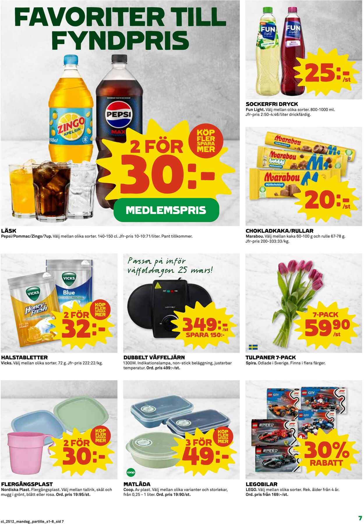 Erbjudanden Coop 17.03.2025 - 23.03.2025