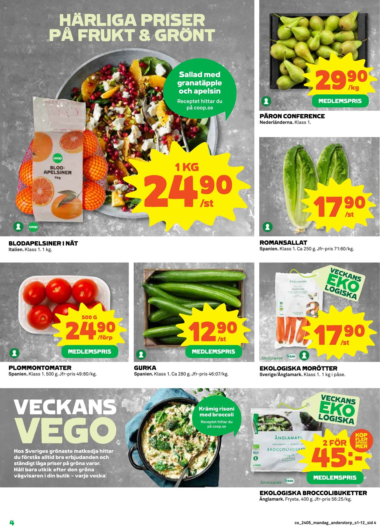 Erbjudanden Coop 29.01.2024 - 04.02.2024