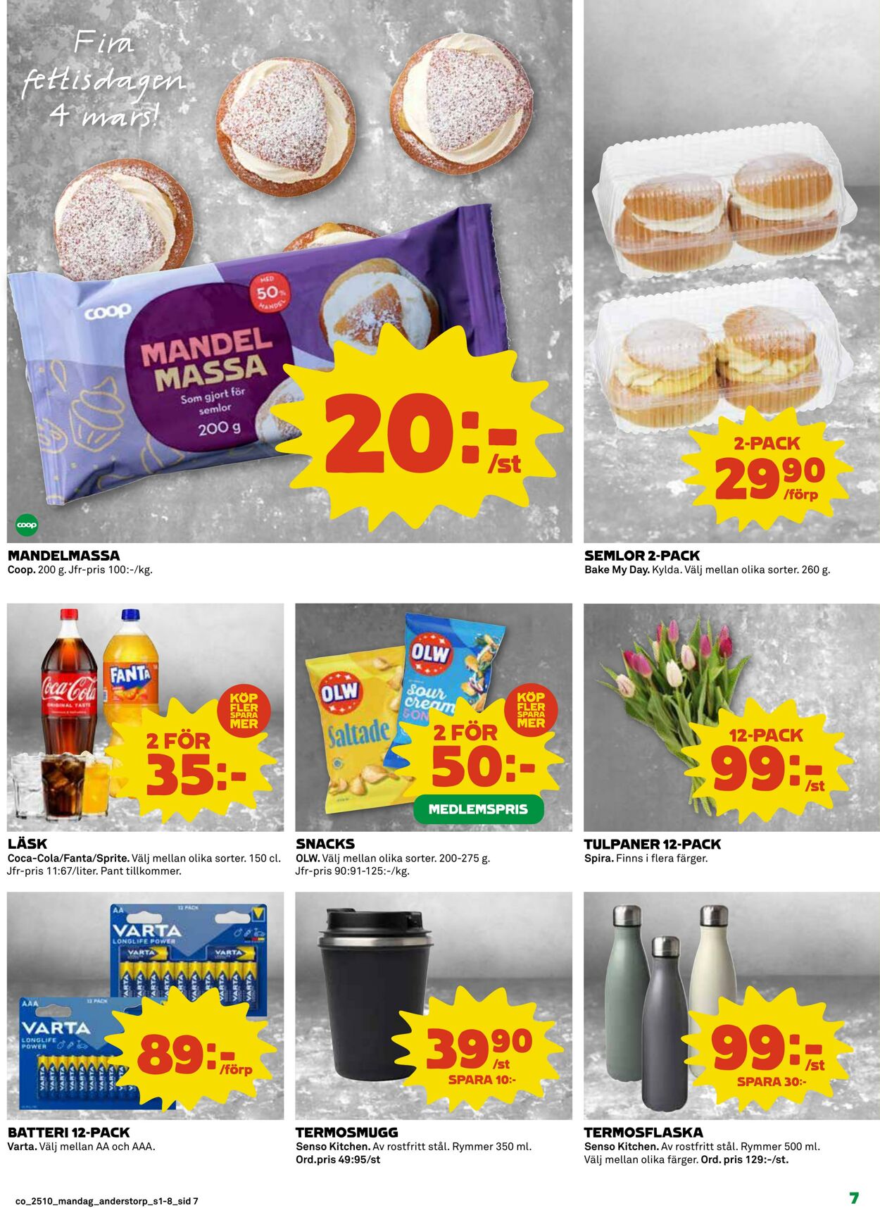 Erbjudanden Coop 03.03.2025 - 09.03.2025