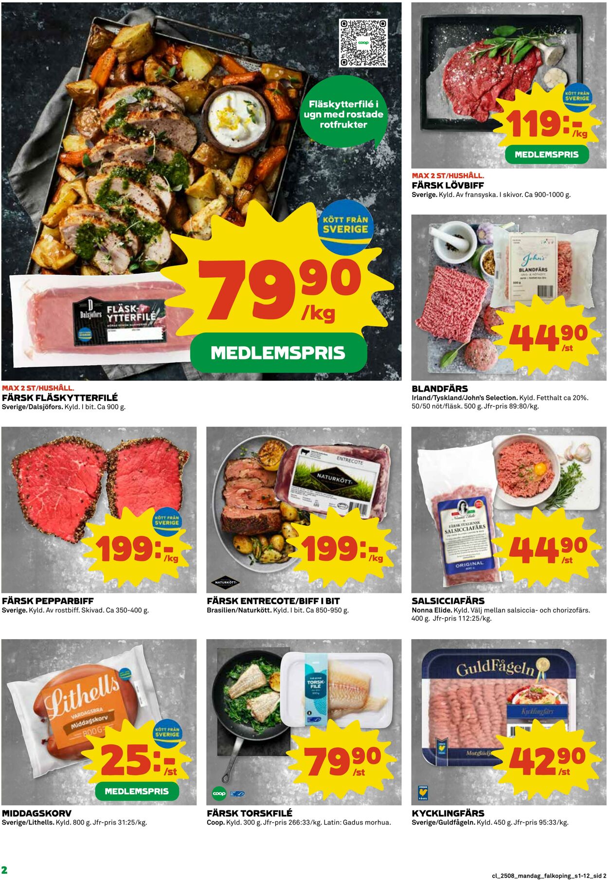 Erbjudanden Coop 17.02.2025 - 23.02.2025