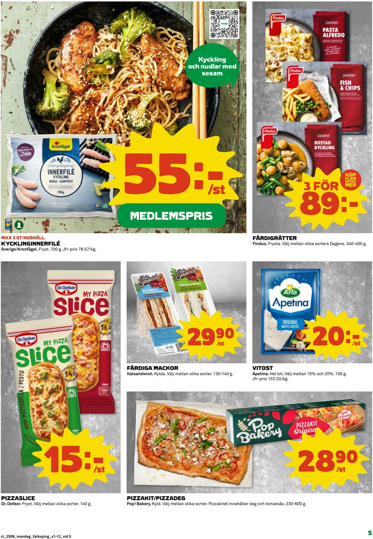 Erbjudanden Coop 17.02.2025 - 23.02.2025