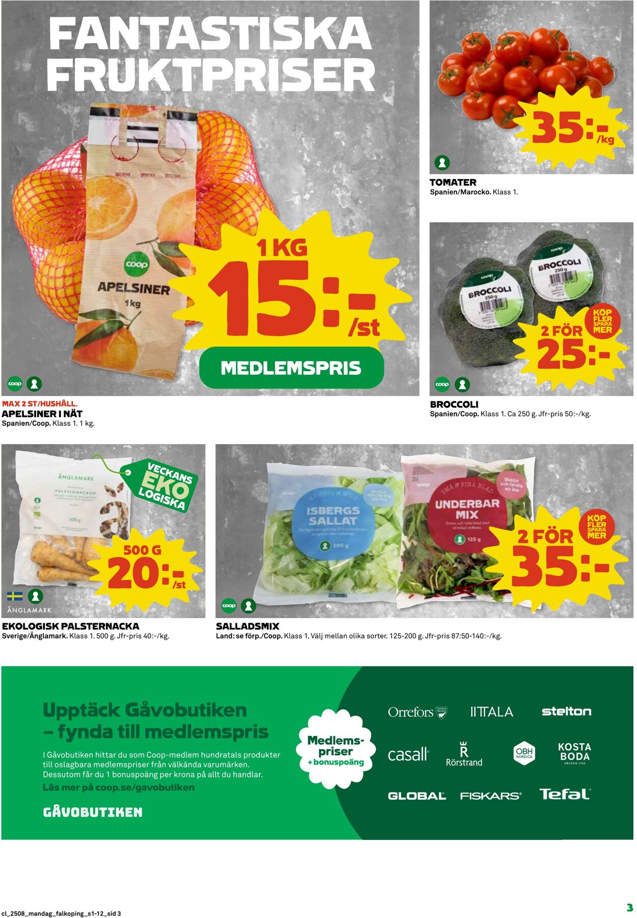 Erbjudanden Coop 17.02.2025 - 23.02.2025