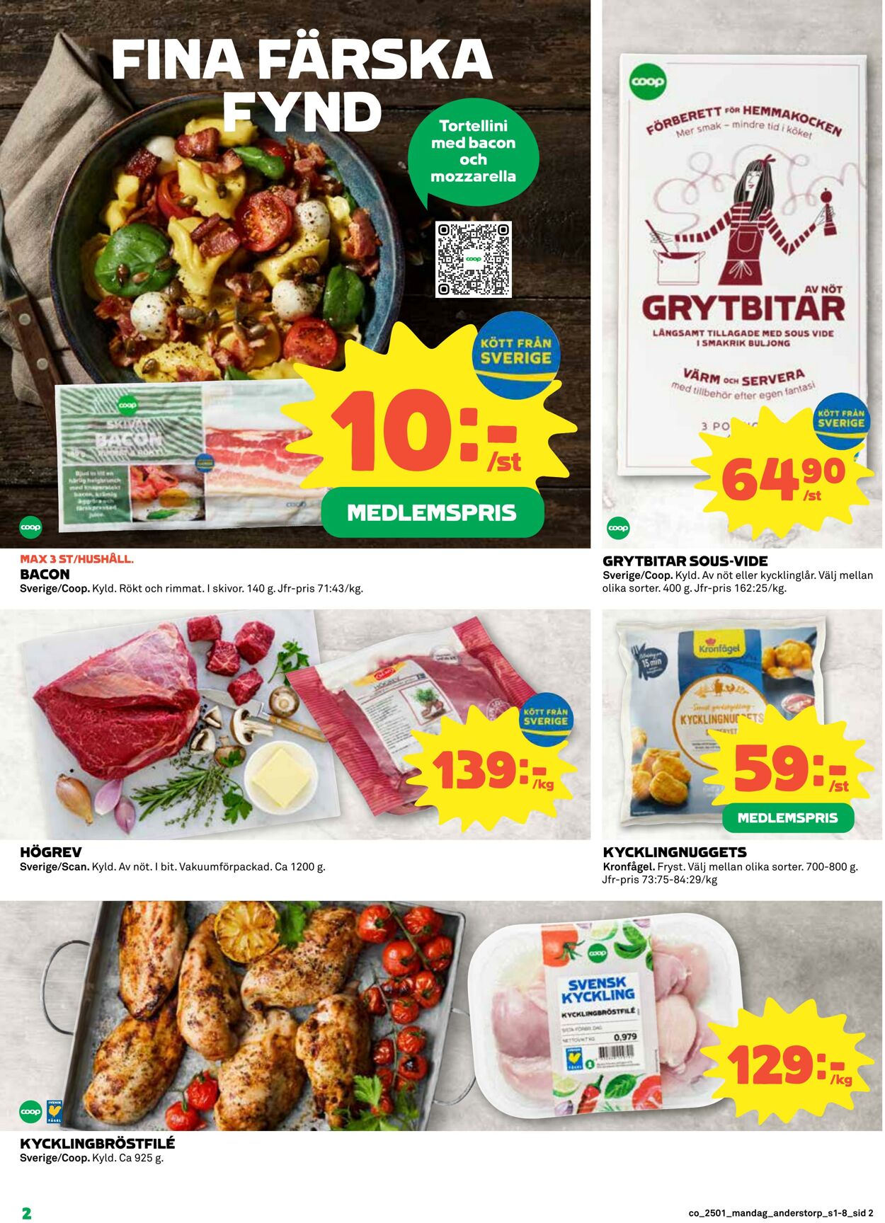 Erbjudanden Coop 06.01.2025 - 12.01.2025