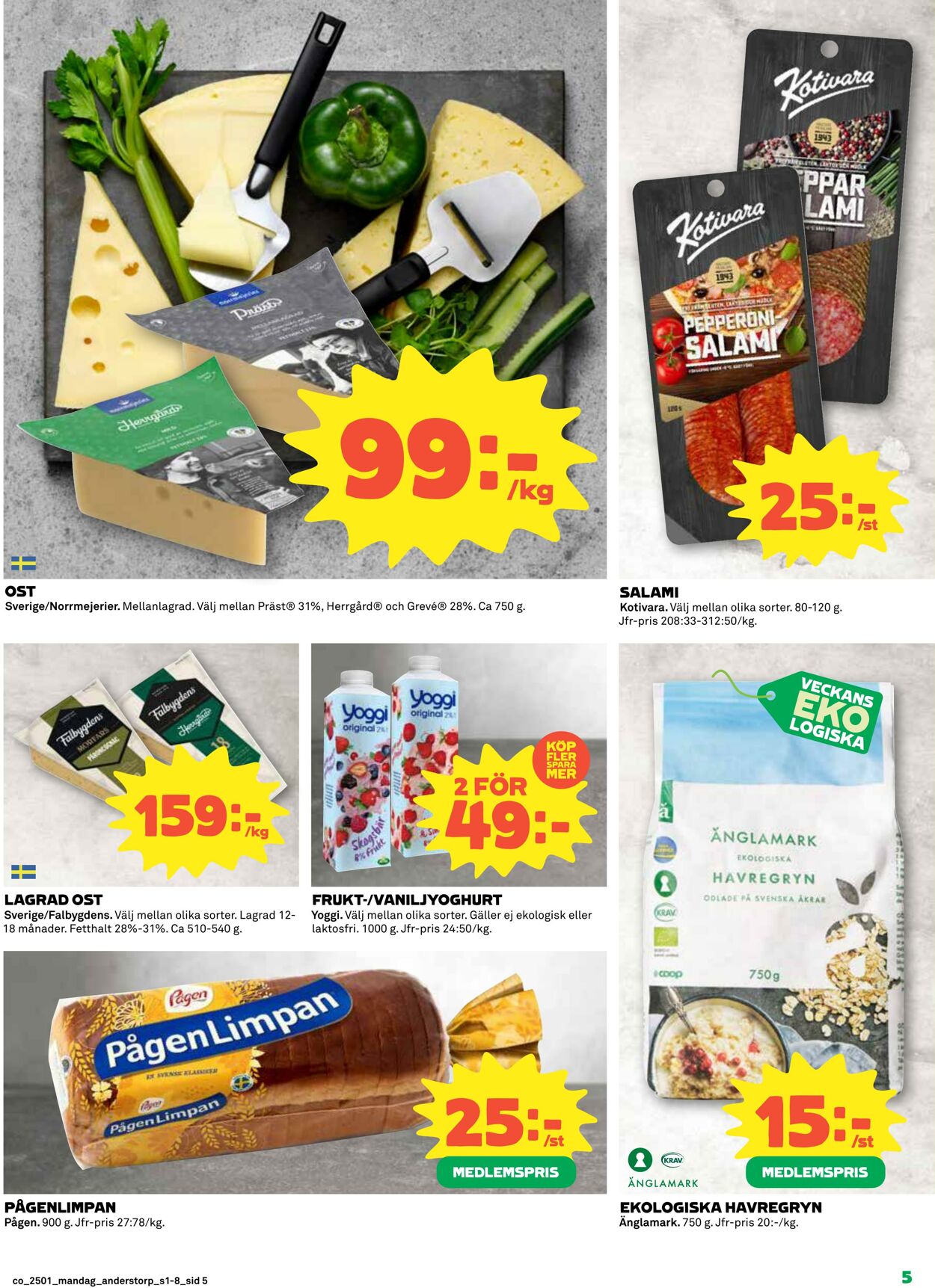 Erbjudanden Coop 06.01.2025 - 12.01.2025