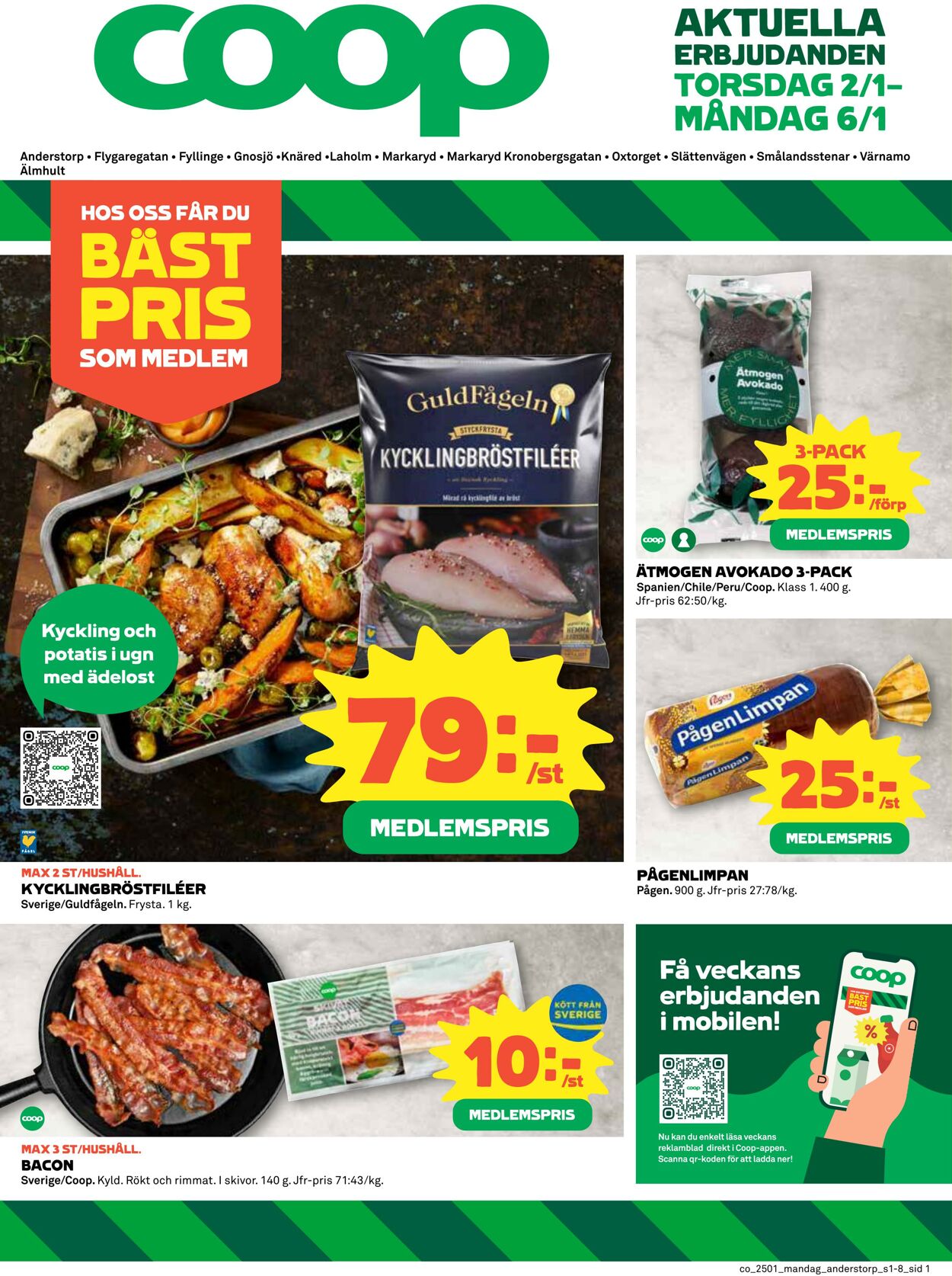 Erbjudanden Coop 06.01.2025 - 12.01.2025