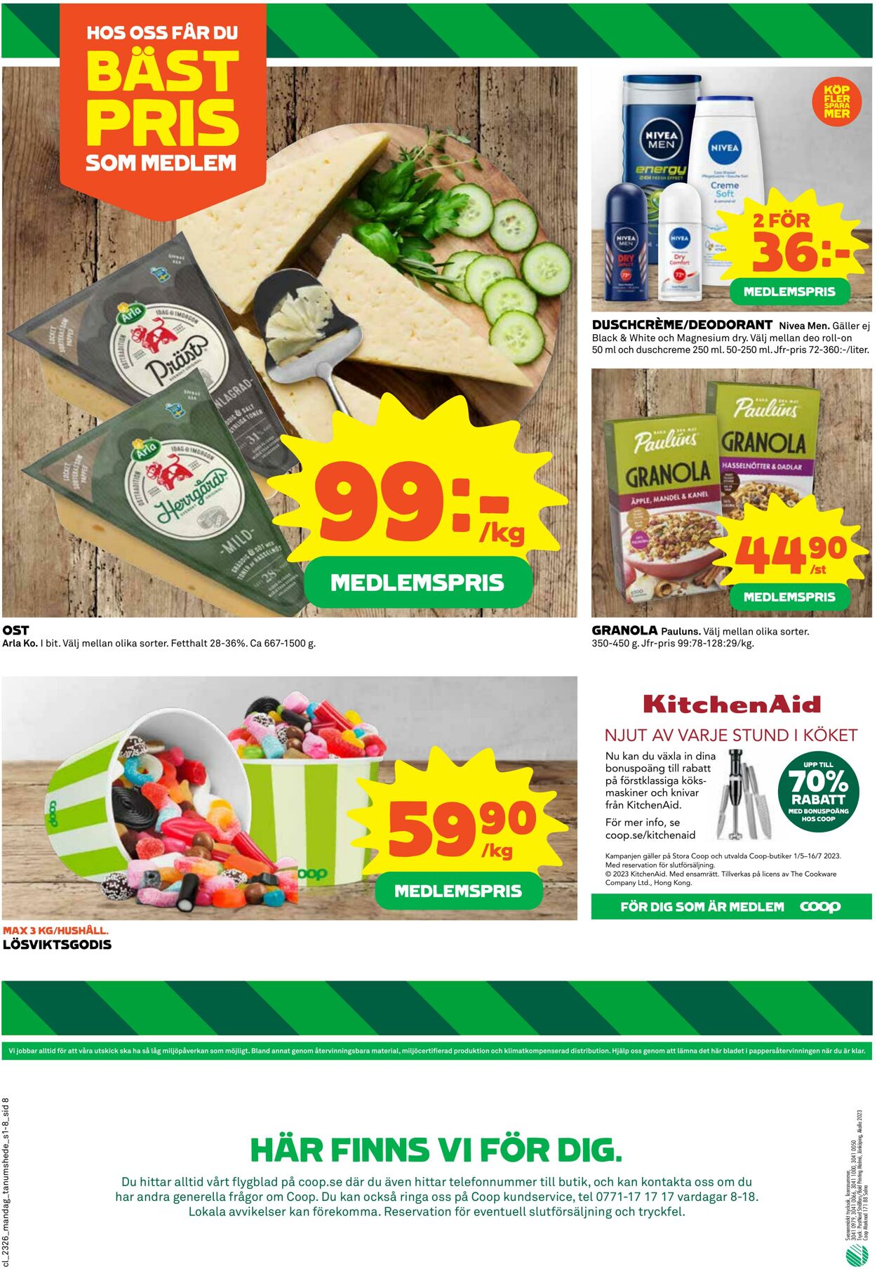 Erbjudanden Coop 26.06.2023 - 02.07.2023