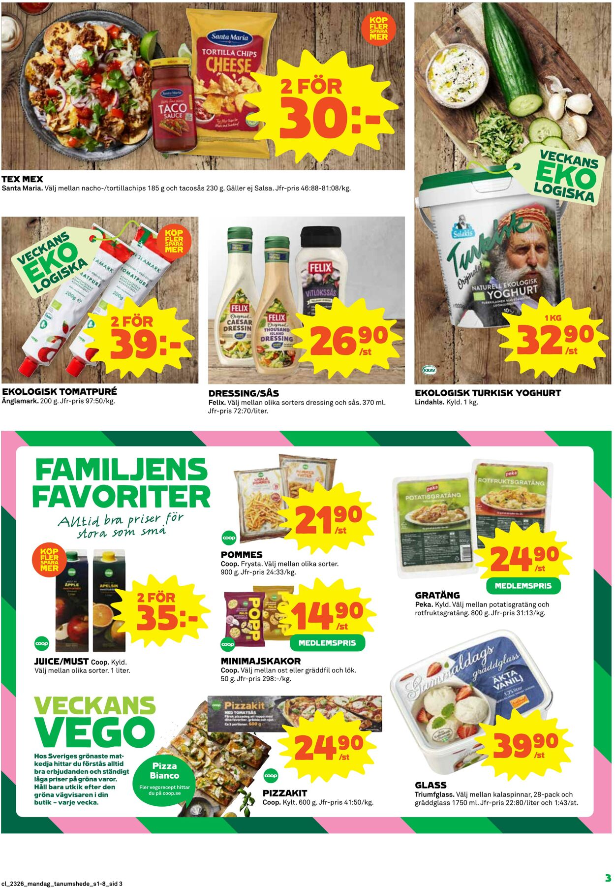 Erbjudanden Coop 26.06.2023 - 02.07.2023