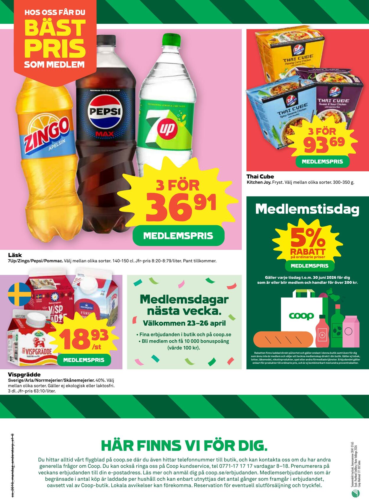 Erbjudanden Coop 13.04.2026 - 19.04.2026