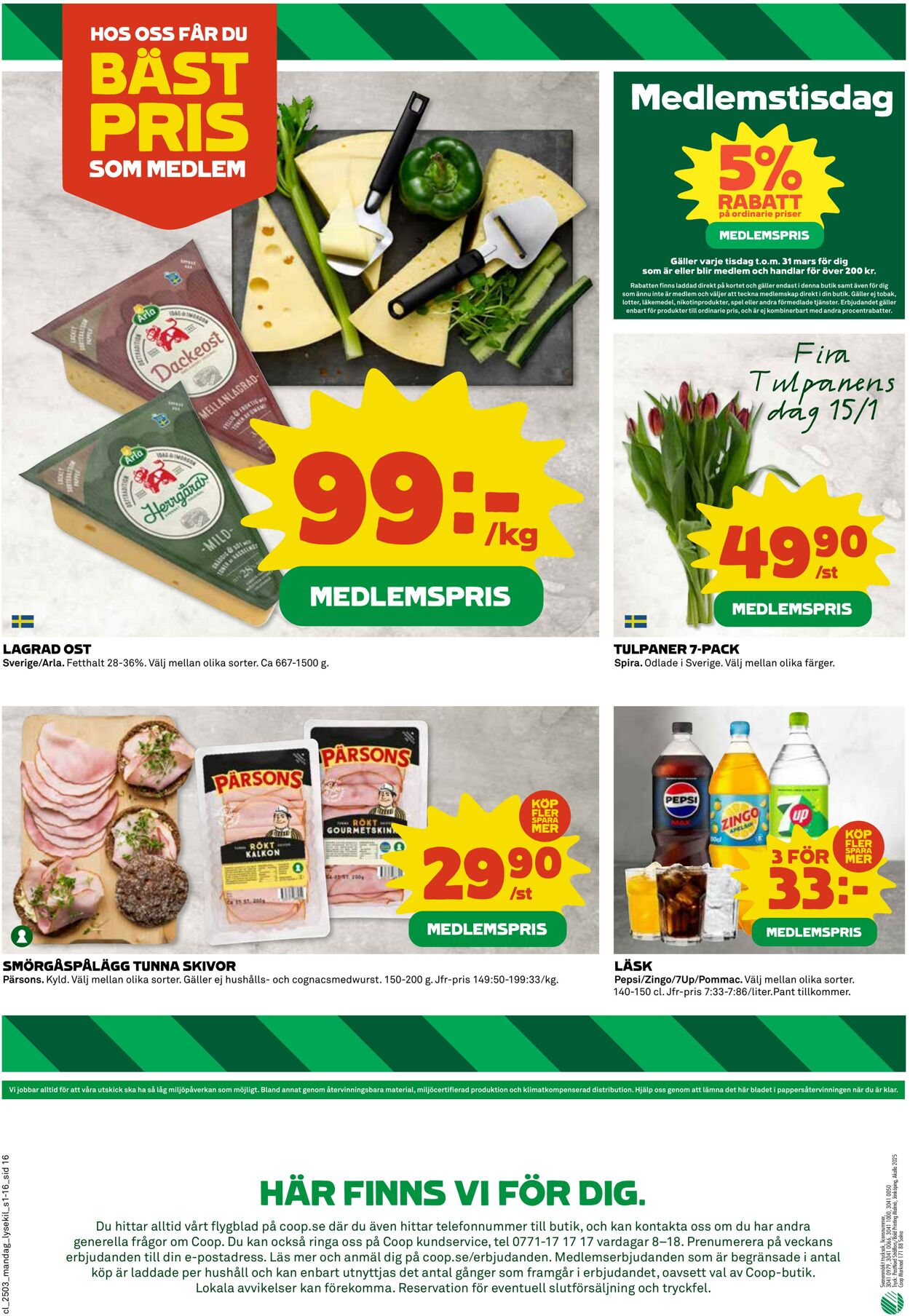 Erbjudanden Coop 13.01.2025 - 19.01.2025