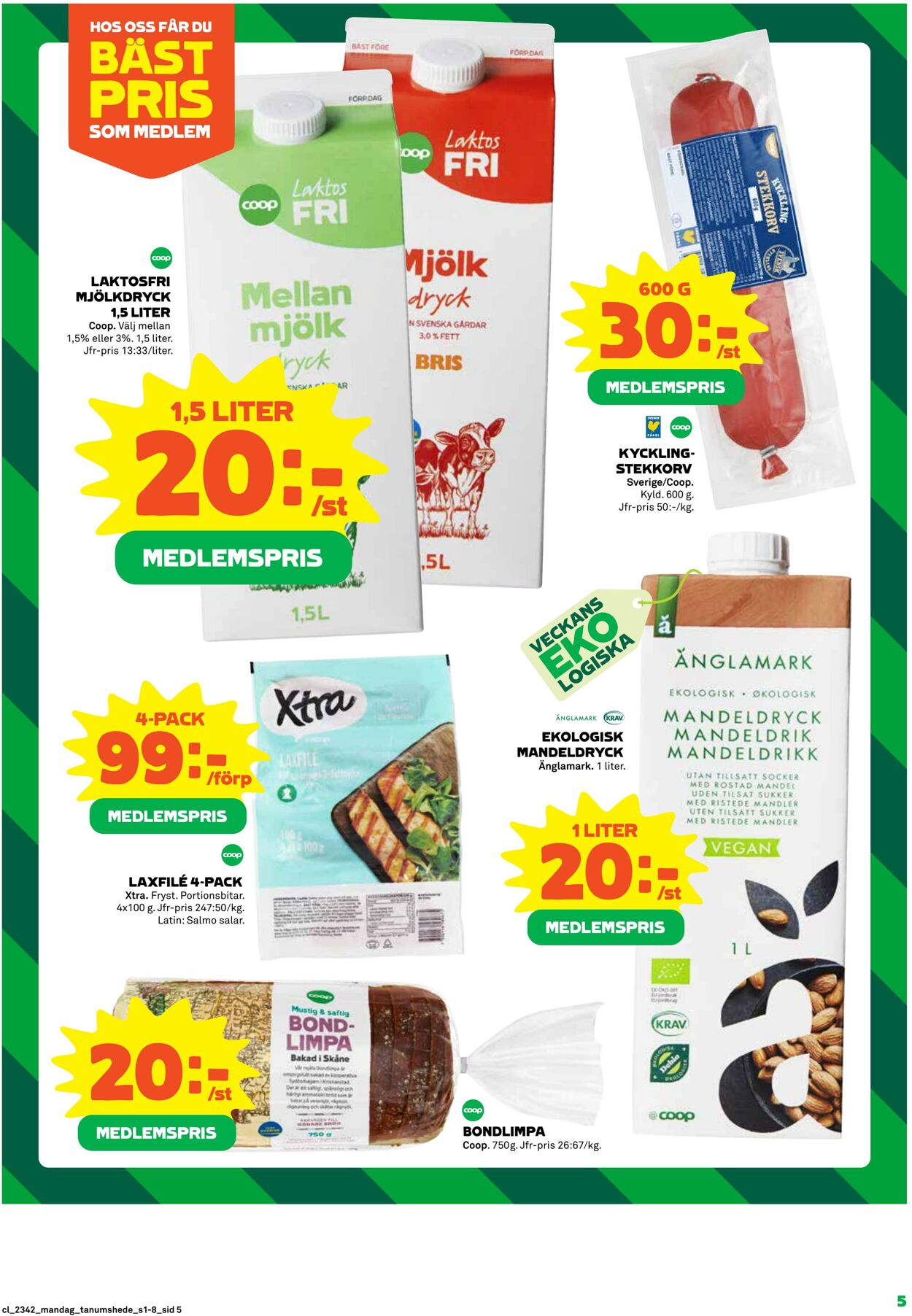 Erbjudanden Coop 16.10.2023 - 22.10.2023