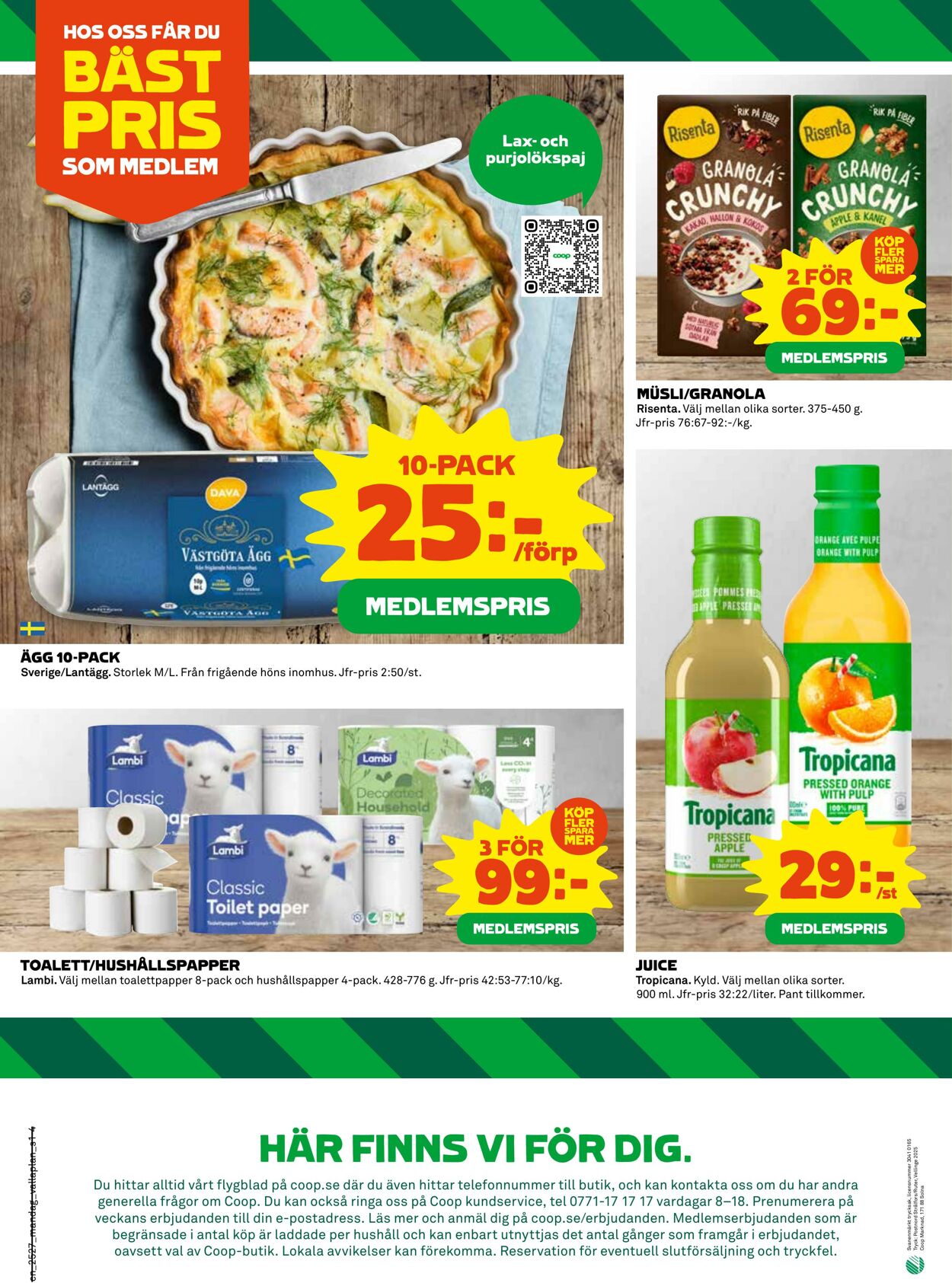 Erbjudanden Coop 30.06.2025 - 06.07.2025